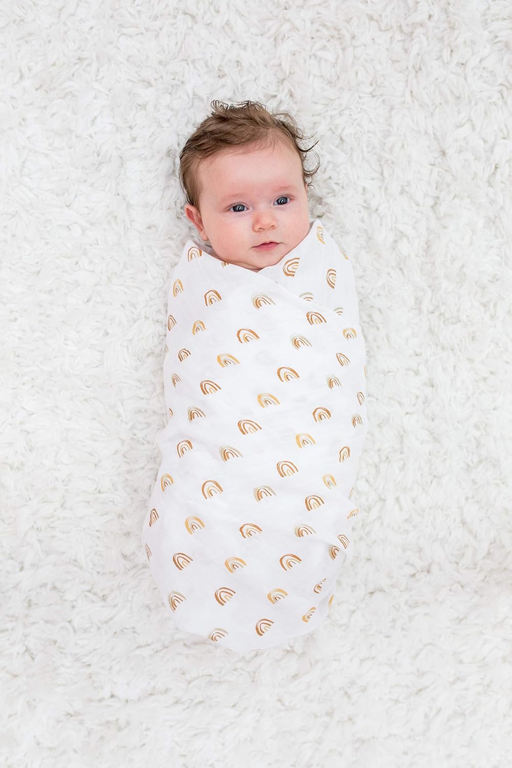 Detalle de Lulujo cotton muslin swaddle blankets