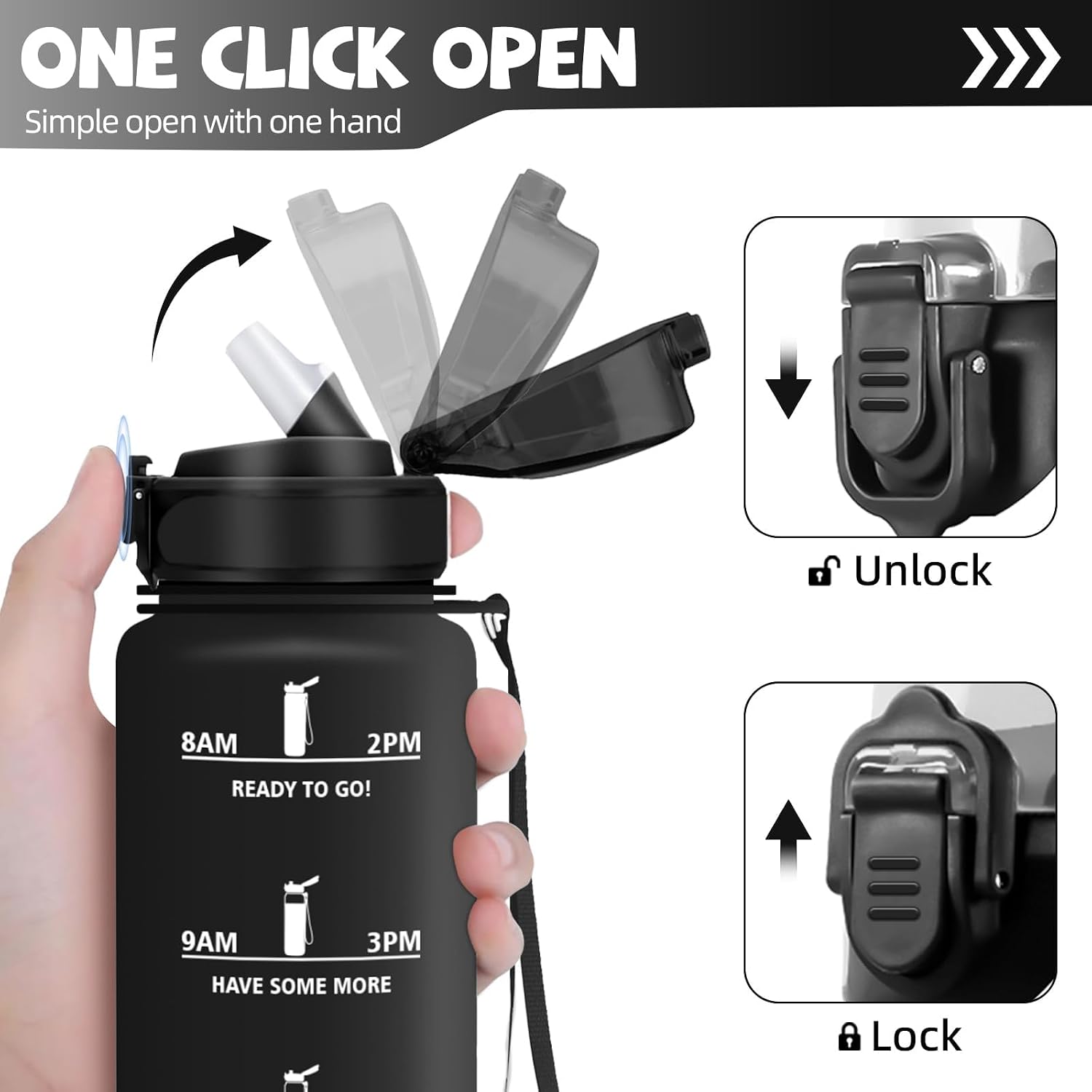 Detalle de Mulbijeo Borraccia 500Ml senza BPA