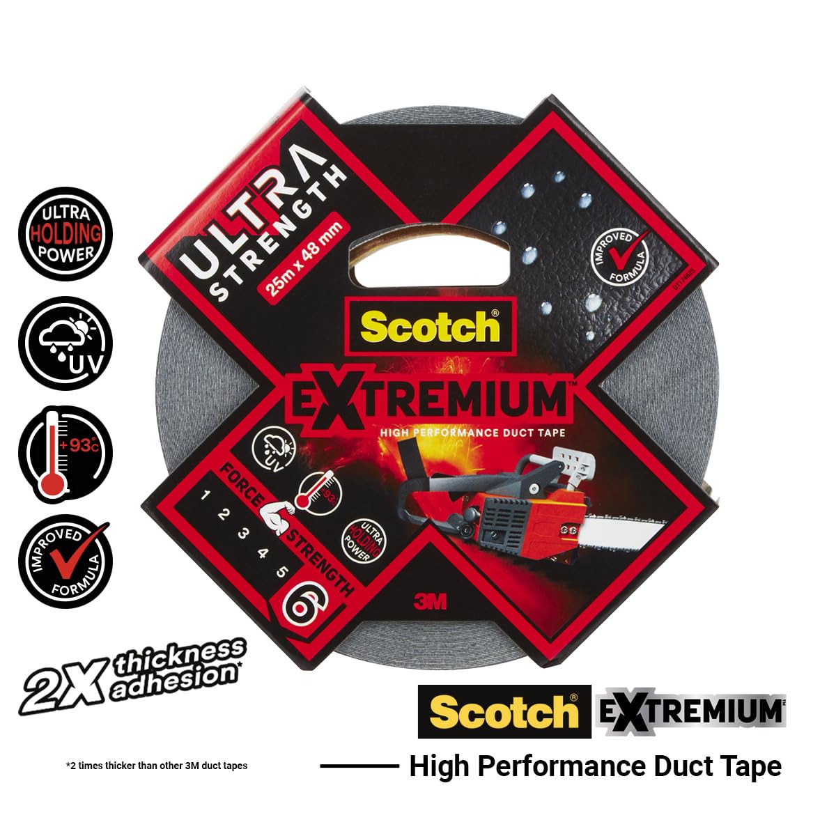 Thumbnail 5 de Scotch Extremium Ultra Nastro Adesivo 25 m x 48 mm — adesione istantanea ultra resistente per riparazioni estreme