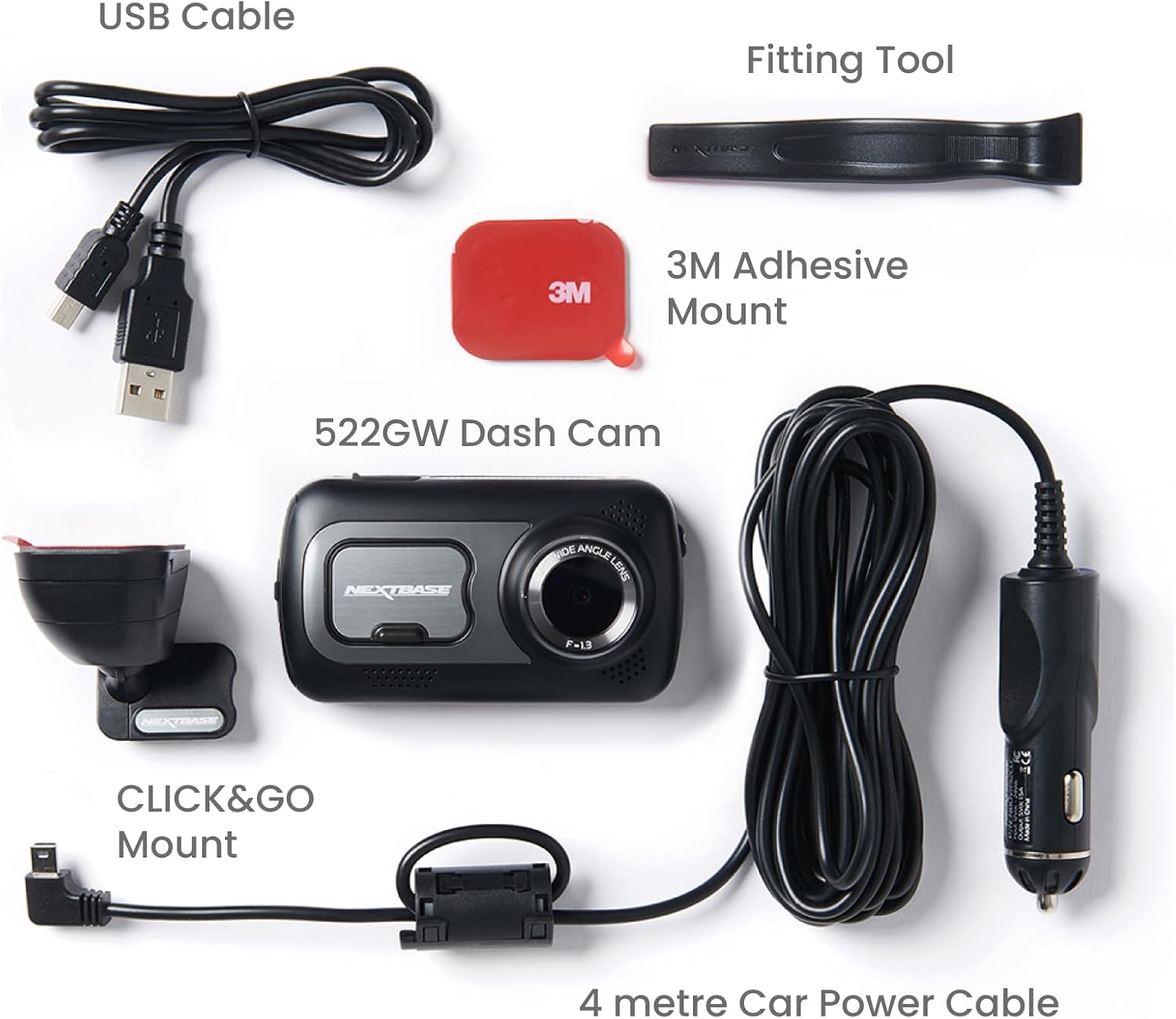 Thumbnail 6 de Nextbase 522GW 1440p dash cam