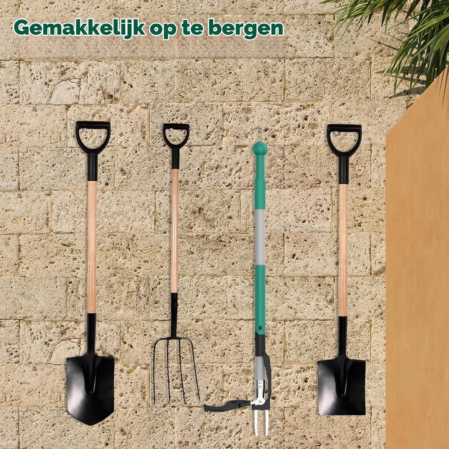 Thumbnail 5 de Ergohortus TPT0401 onkruidtrekker met 4 roestvrijstalen klauwen