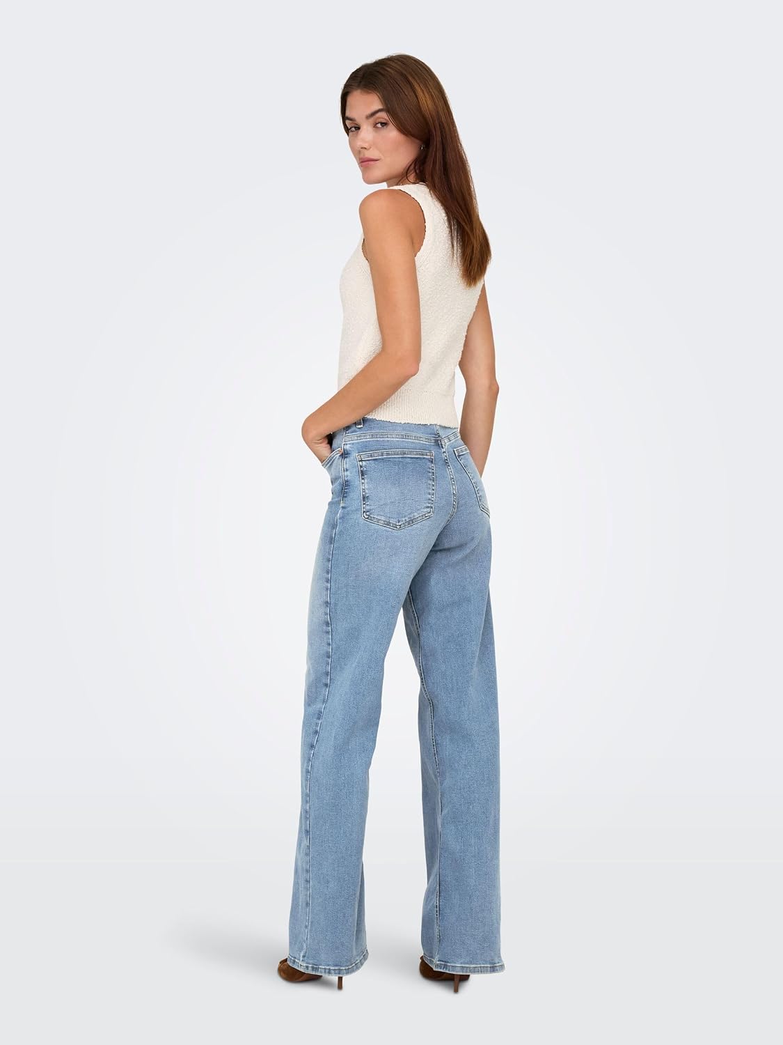 Thumbnail 4 de ONLY ONLMADISON Wide Fit Jeans