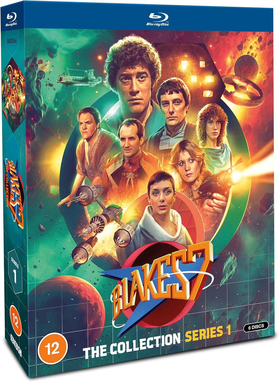 Detalle 2 de Blake’s 7 The Collection Series 1 Blu-ray (Region B) 📀