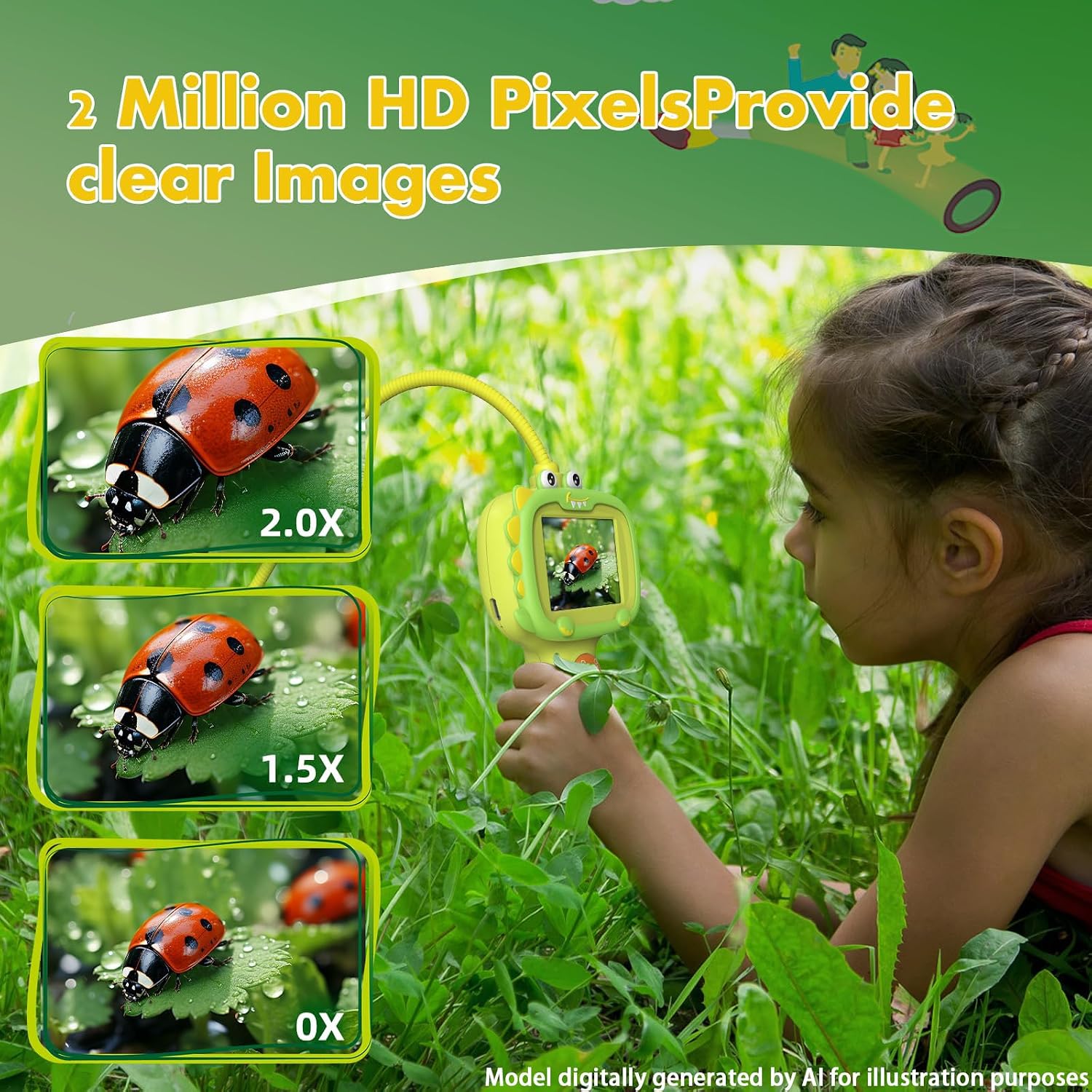 Detalle de Kids Borescope Camera with 2.4-Inch Screen