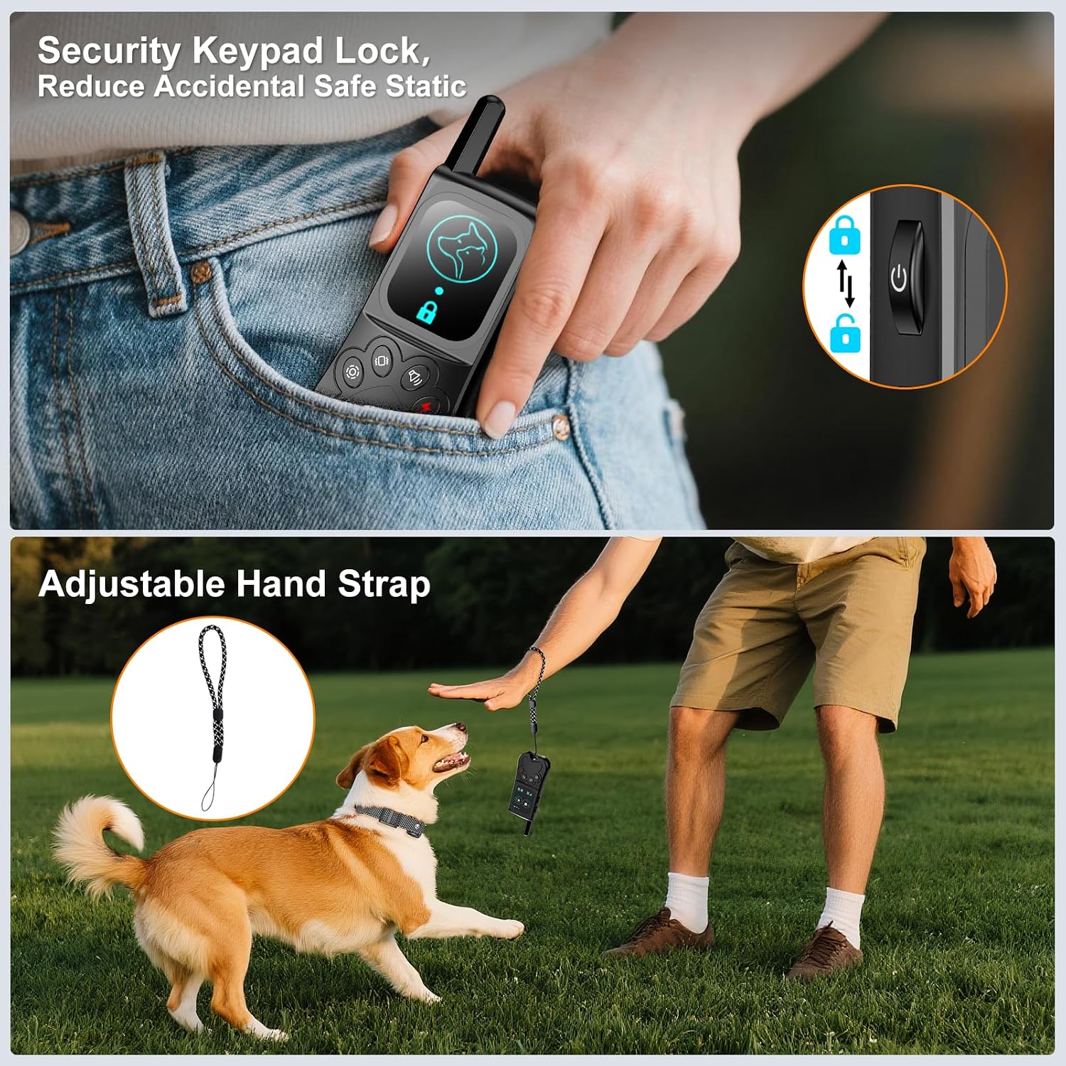 Thumbnail 2 de Ecoluminor Wireless Dog Fence and Training Collar 2-Pack