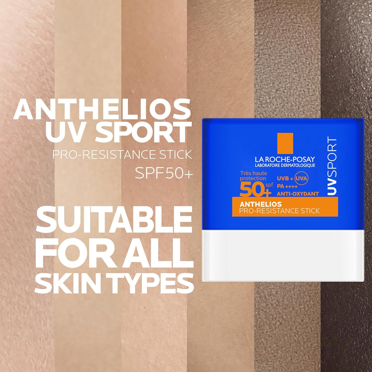 Detalle 2 de La Roche-Posay Anthelios UVSPORT Pro-Resistance SPF50+ Stick