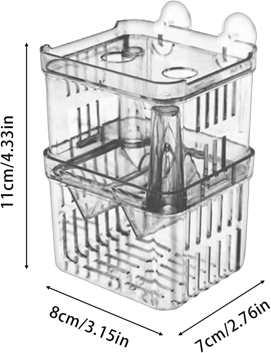 Thumbnail 1 de Breeding Box for Fish Tank Fry Hatchery Incubator 🐟