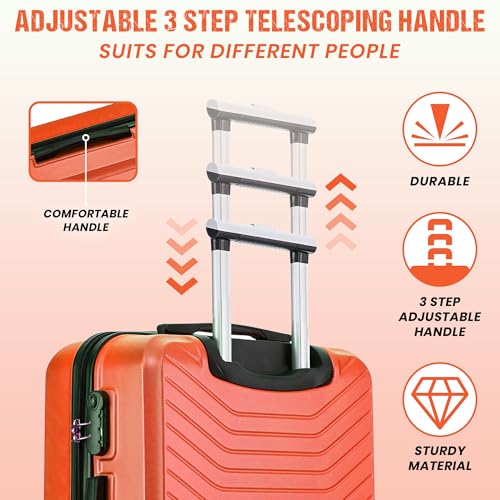Thumbnail 6 de Flymax 55x35x20 Cabin Suitcase Carry On: A practical ABS hard-shell choice for everyday travel
