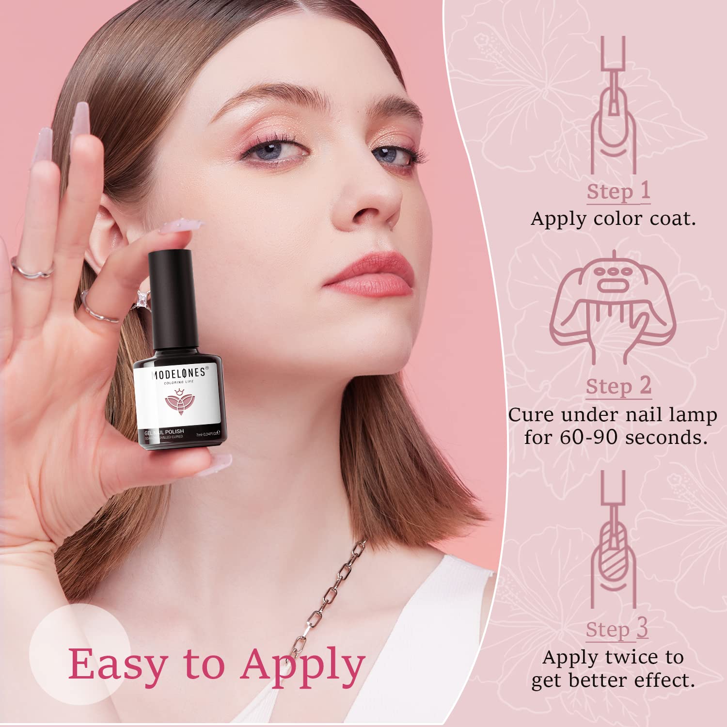 Thumbnail 6 de Modelones Gel Nail Polish Set 6 colors