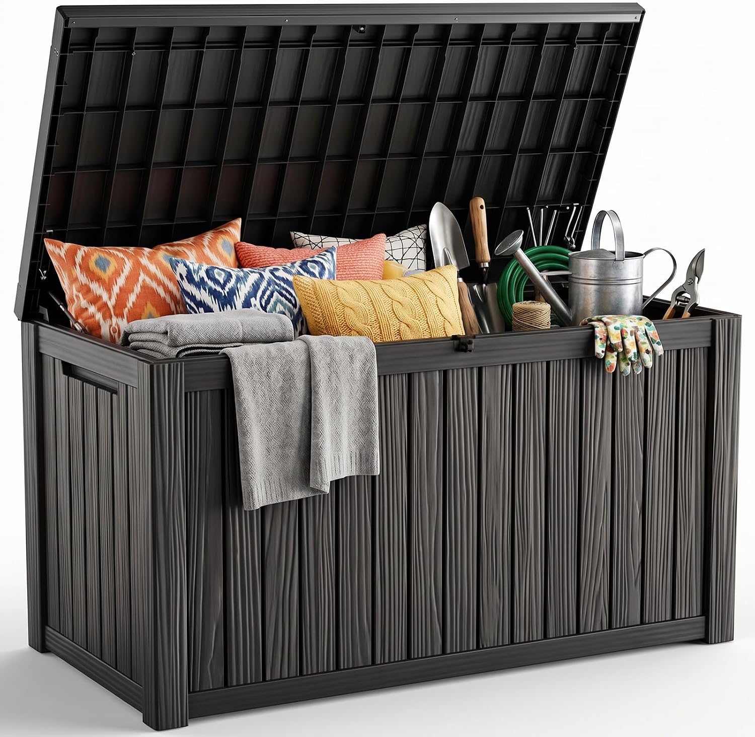 Detalle de EasyUp Outdoor Storage Box, 400 Gal