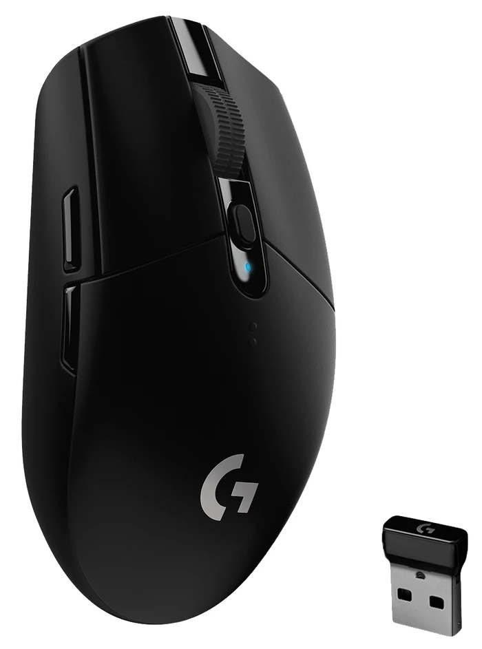 Detalle de Logitech G305 Lightspeed kabellose Gaming-Maus – präzise Sensorik, schnelle Reaktionsfähigkeit und lange Akku-Laufzeit