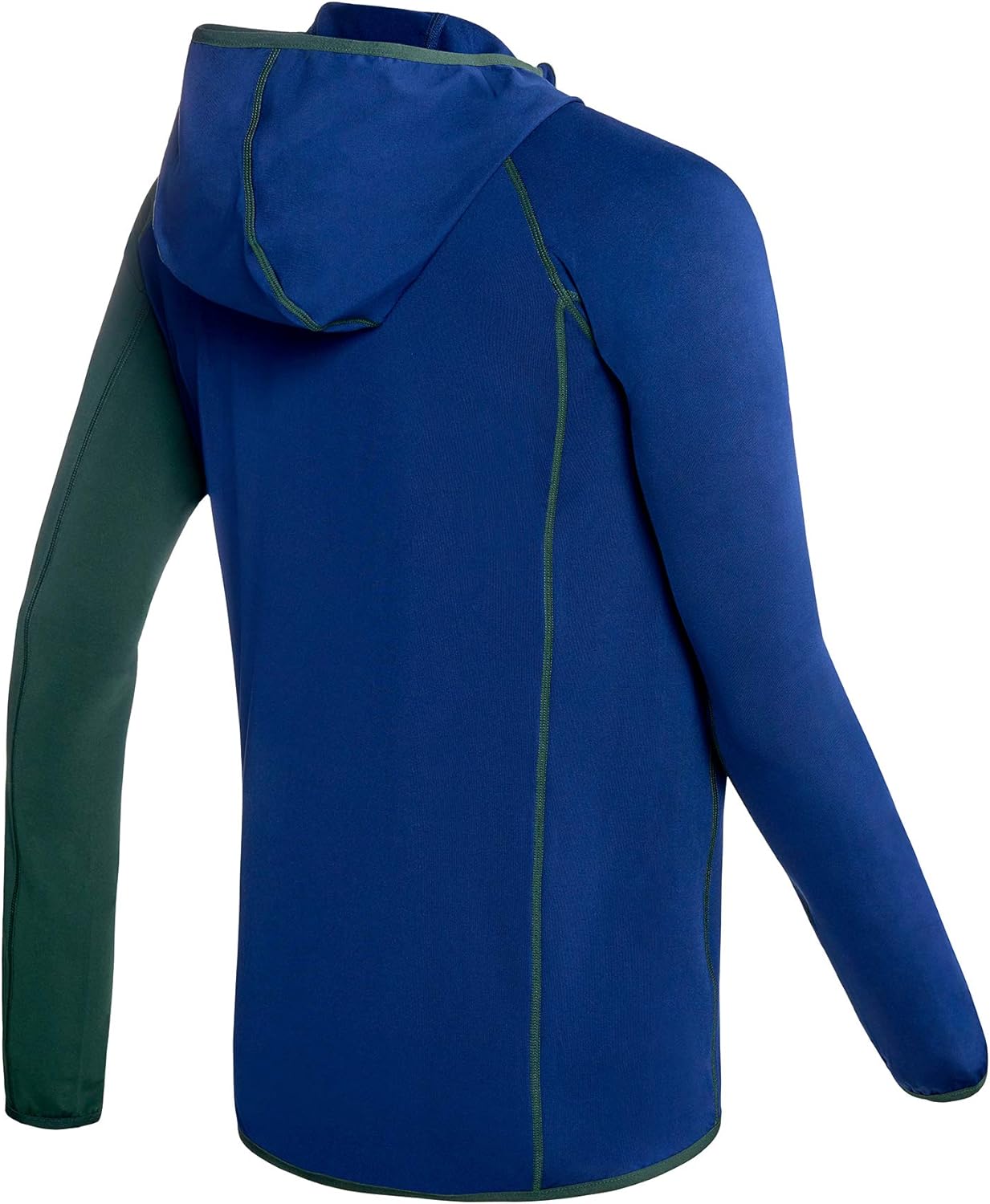 Detalle 2 de Black Crevice Giacca in micropile da uomo Second Layer Midlayer con cappuccio BCR297879