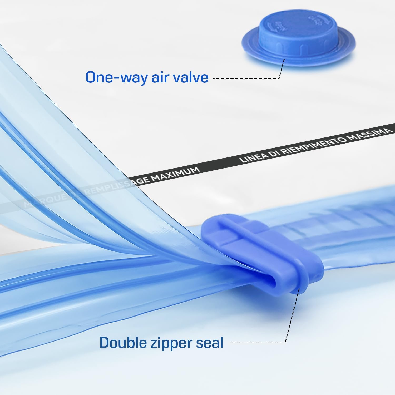 Thumbnail 4 de CaptainFive Vacuum Storage Bags 6-Pack 3 Sizes