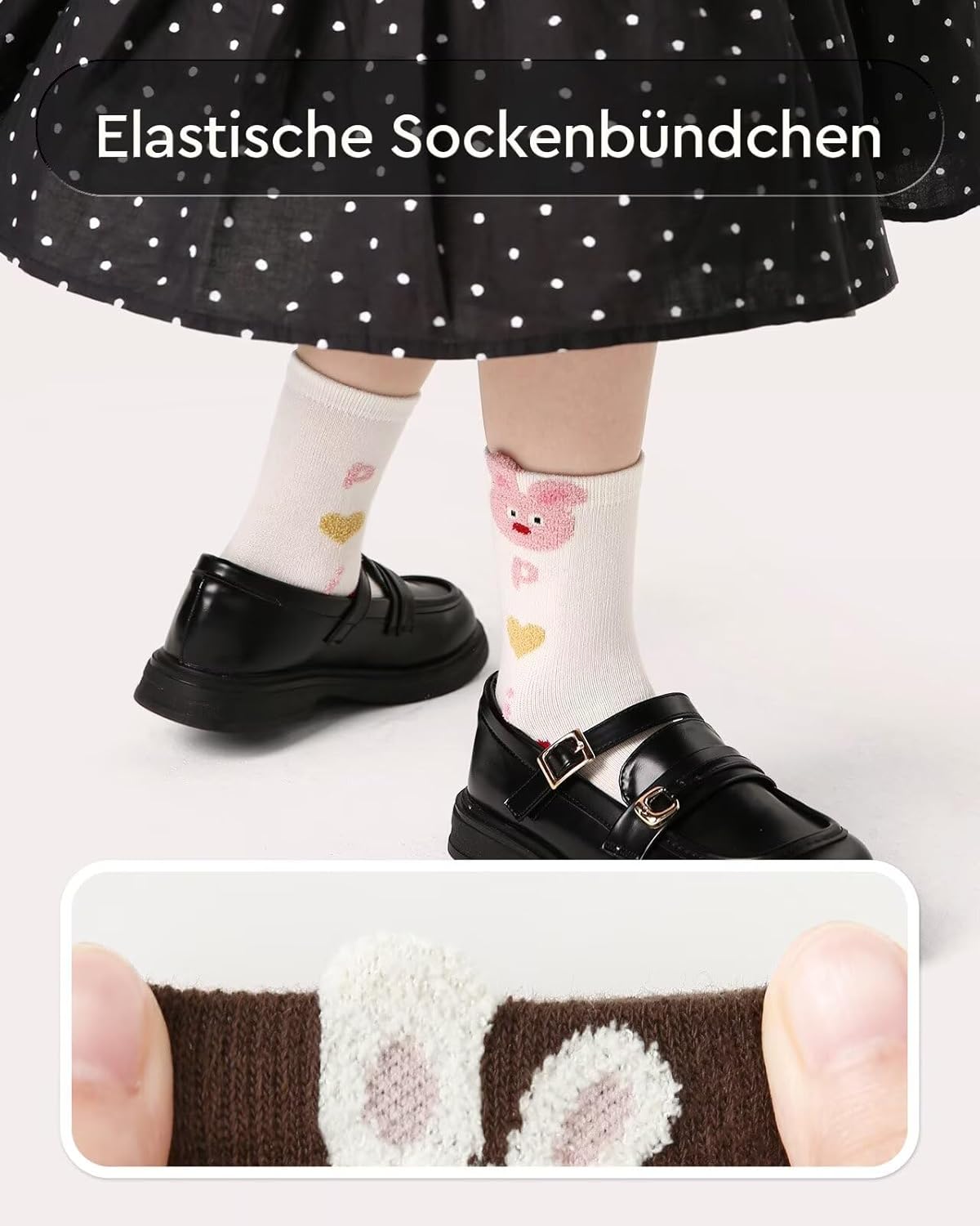 Detalle de Kyopp 10 Paar Kindersocken 4-12 Jahre
