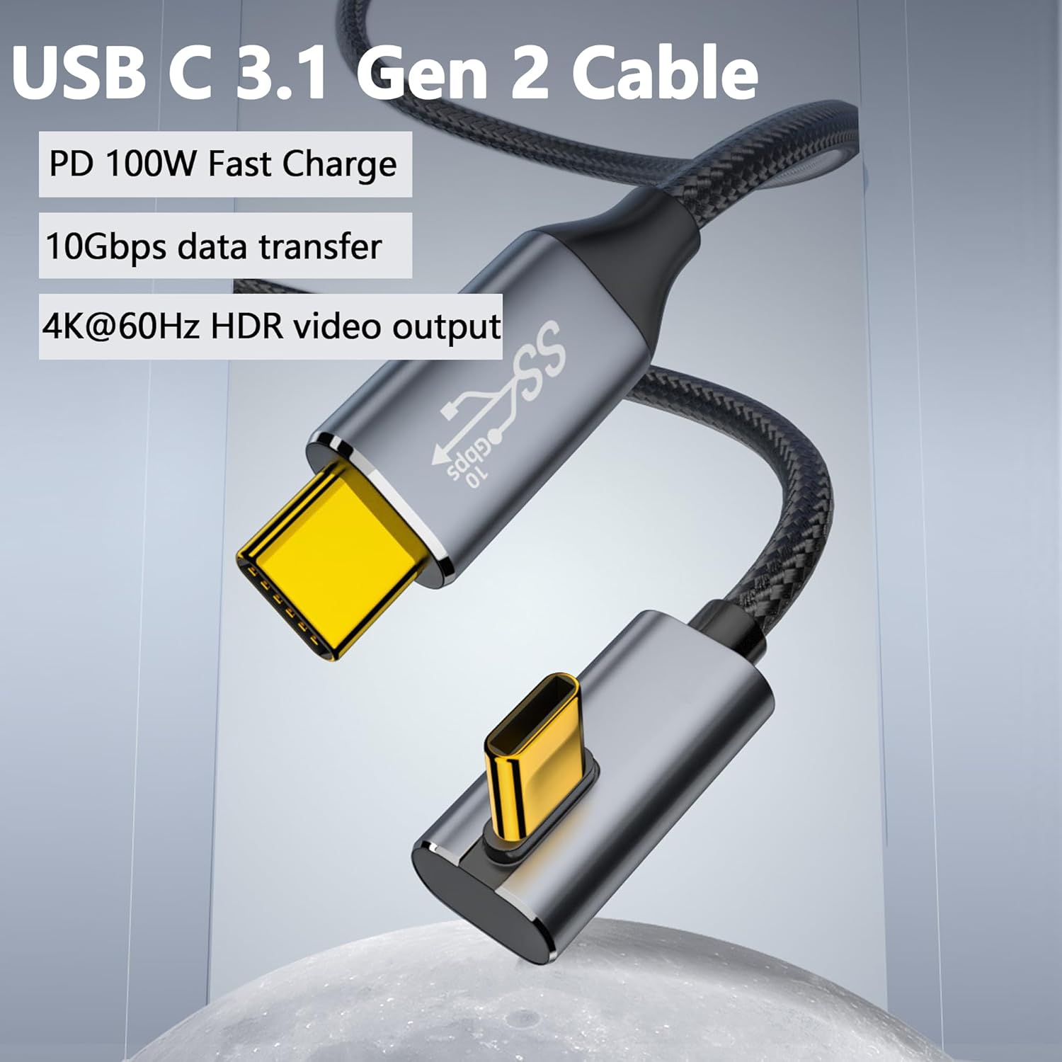 Thumbnail 1 de GELRHONR USB C to USB C 100W