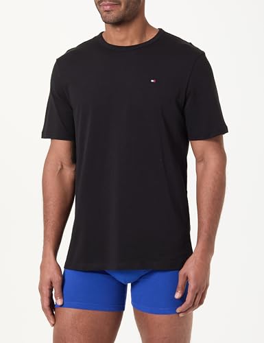 Thumbnail 1 de Tommy Hilfiger Camiseta para Hombre 3P SS tee UM0UM03870, Negro, XL