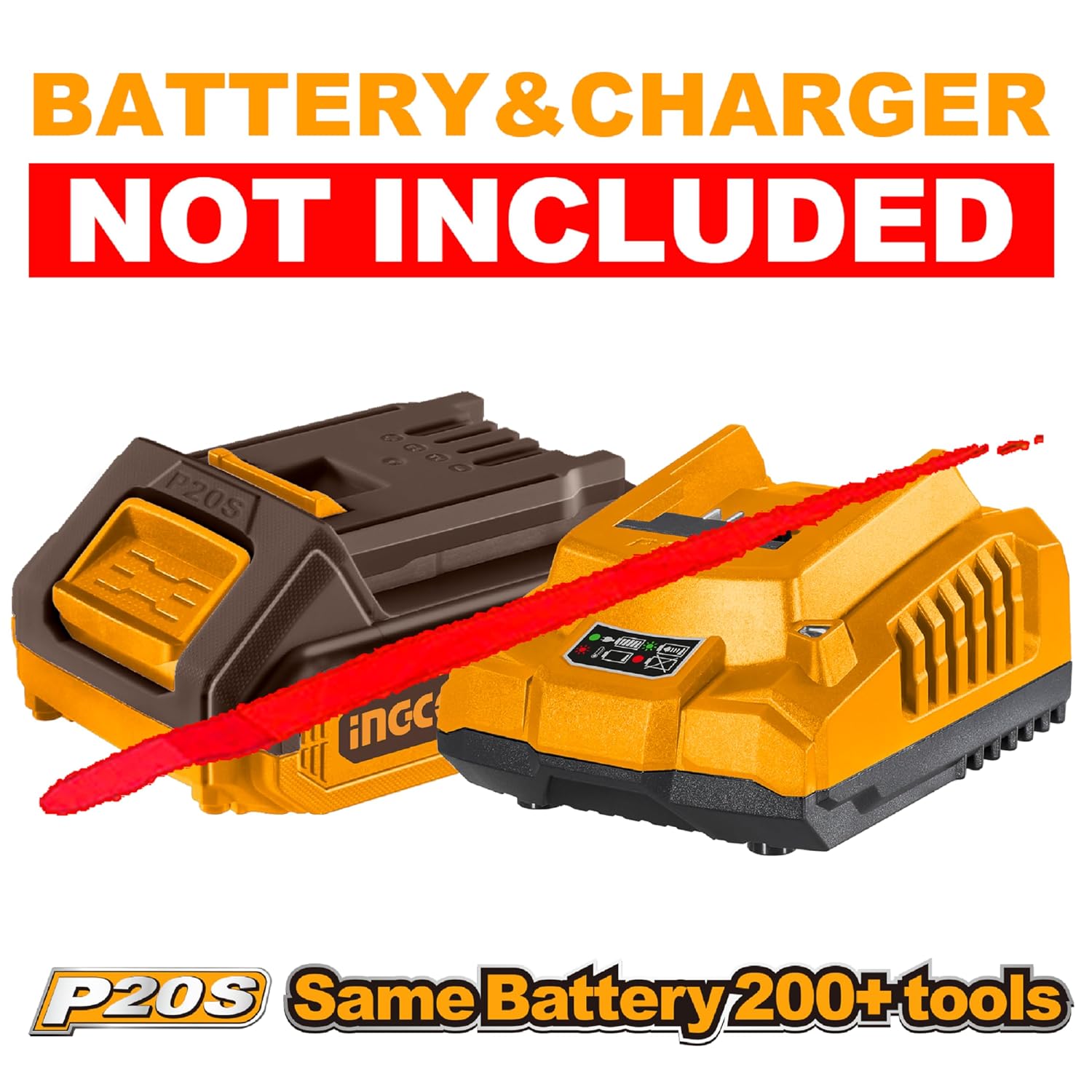 Thumbnail 1 de INGCO 20V Brushless Random Orbital Polisher 150mm