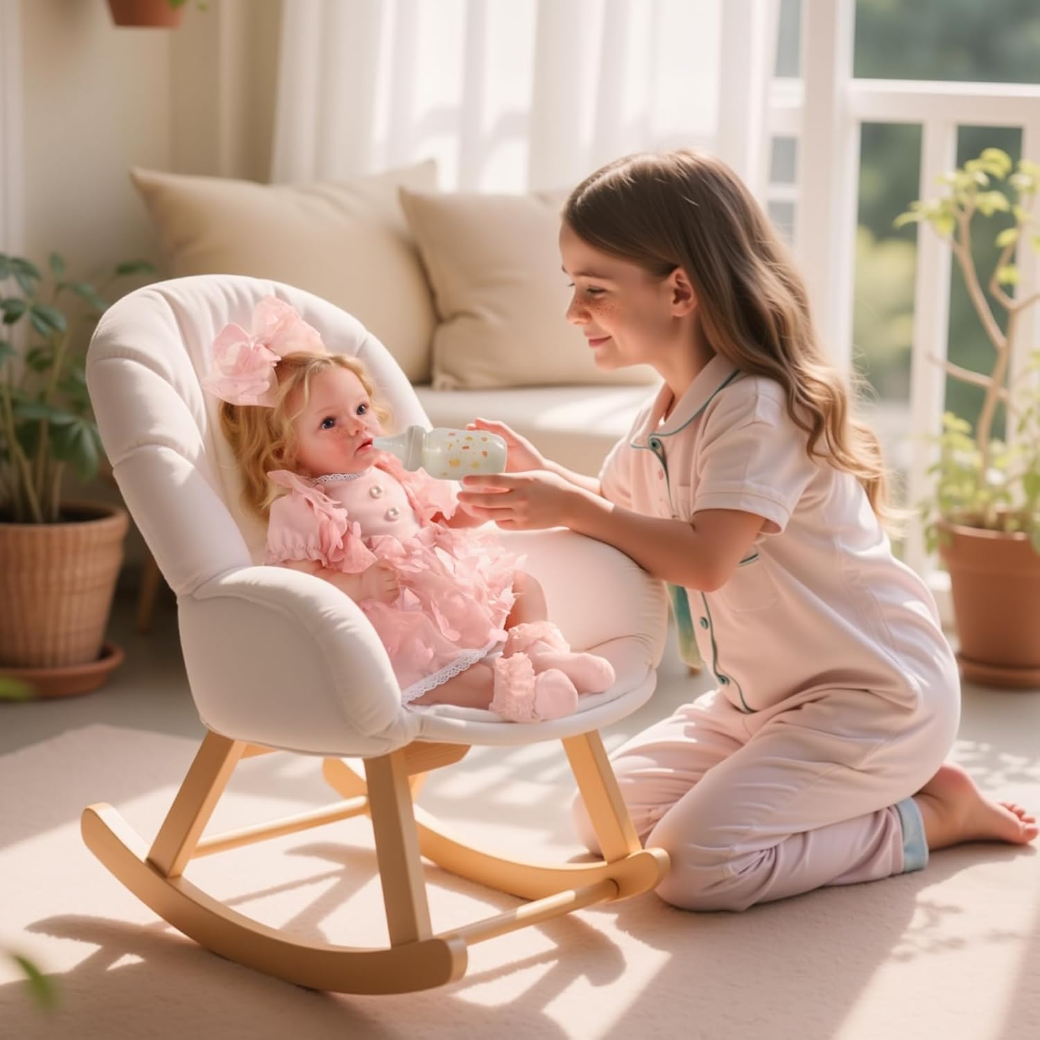 Detalle 1 de BABESIDE Reborn Baby Doll, 20-Inch