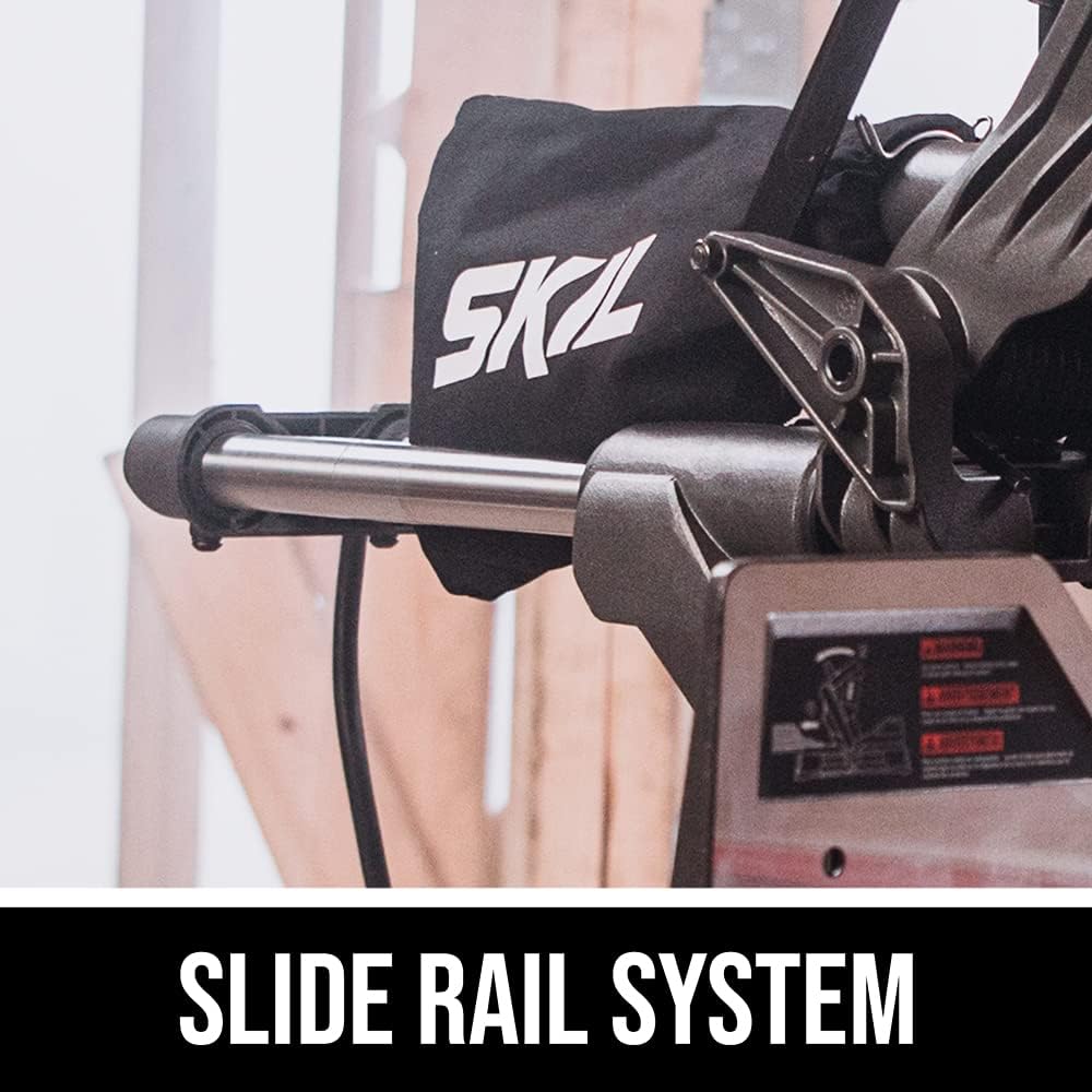 Thumbnail 6 de SKIL MS6305-00 10-Inch Dual-Bevel Sliding Miter Saw with LED Shadow Line