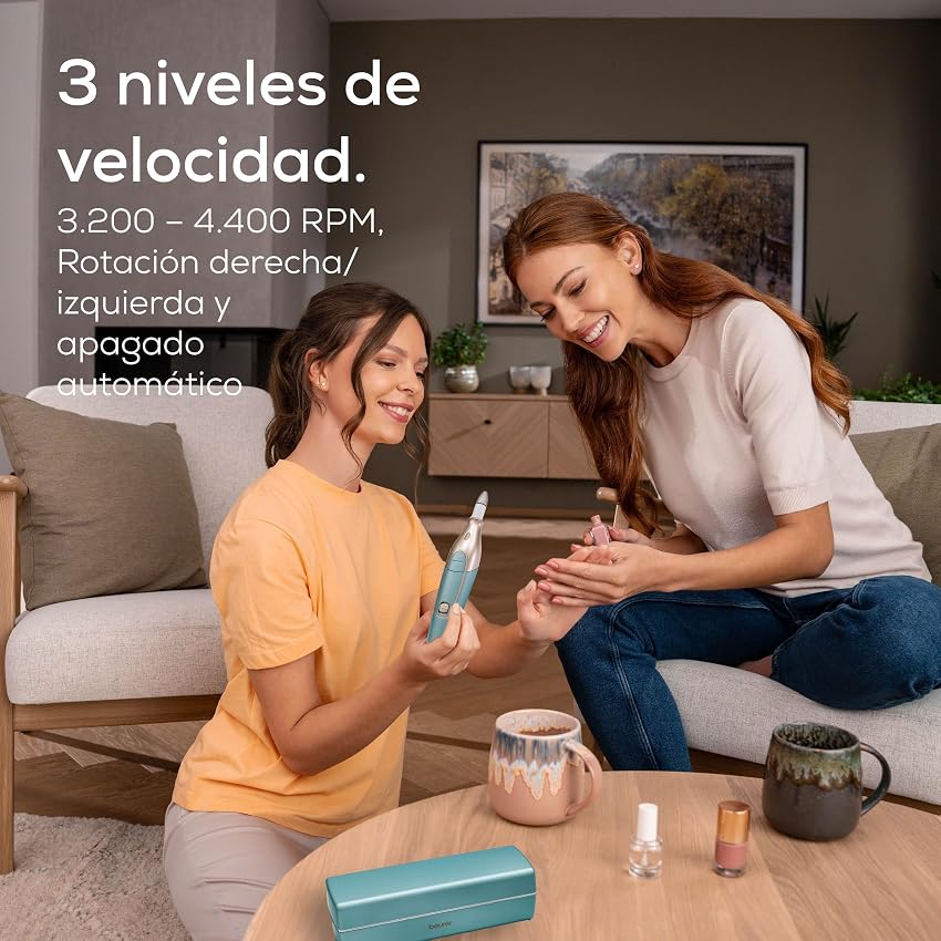 Detalle 2 de Beurer MP 84 Set de manicura eléctrica con accesorios