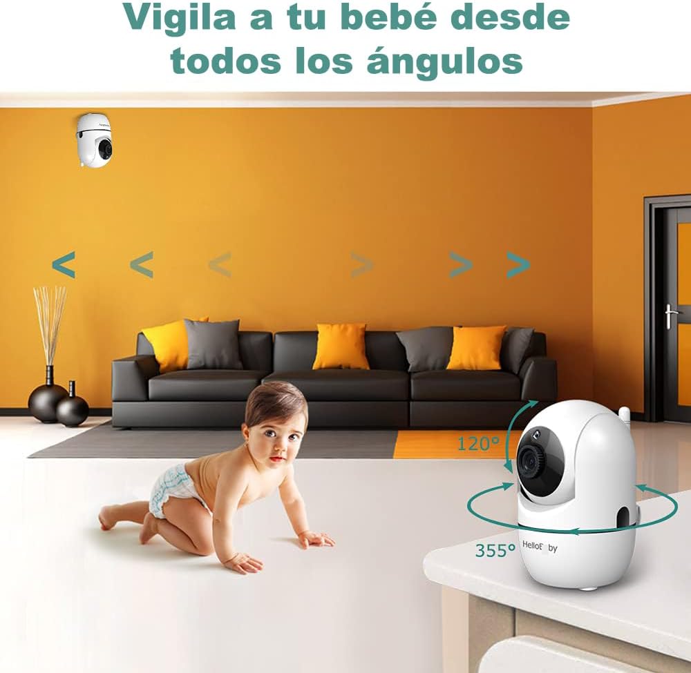 Detalle 2 de HelloBaby HB65 Baby Monitor 3,2