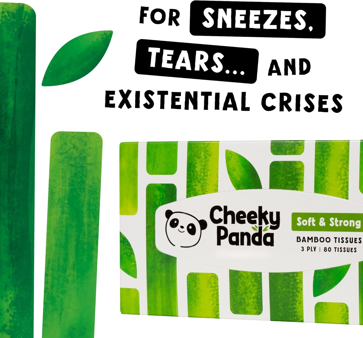 Detalle 1 de The Cheeky Panda bamboo tissues 960