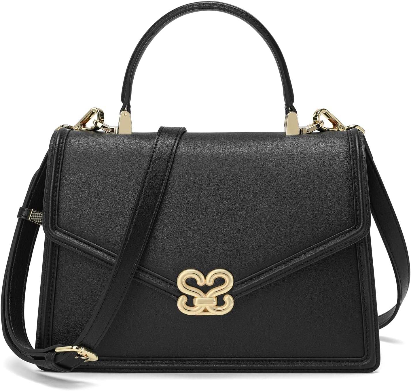 Detalle de Top Handle Bag in Synthetic Leather