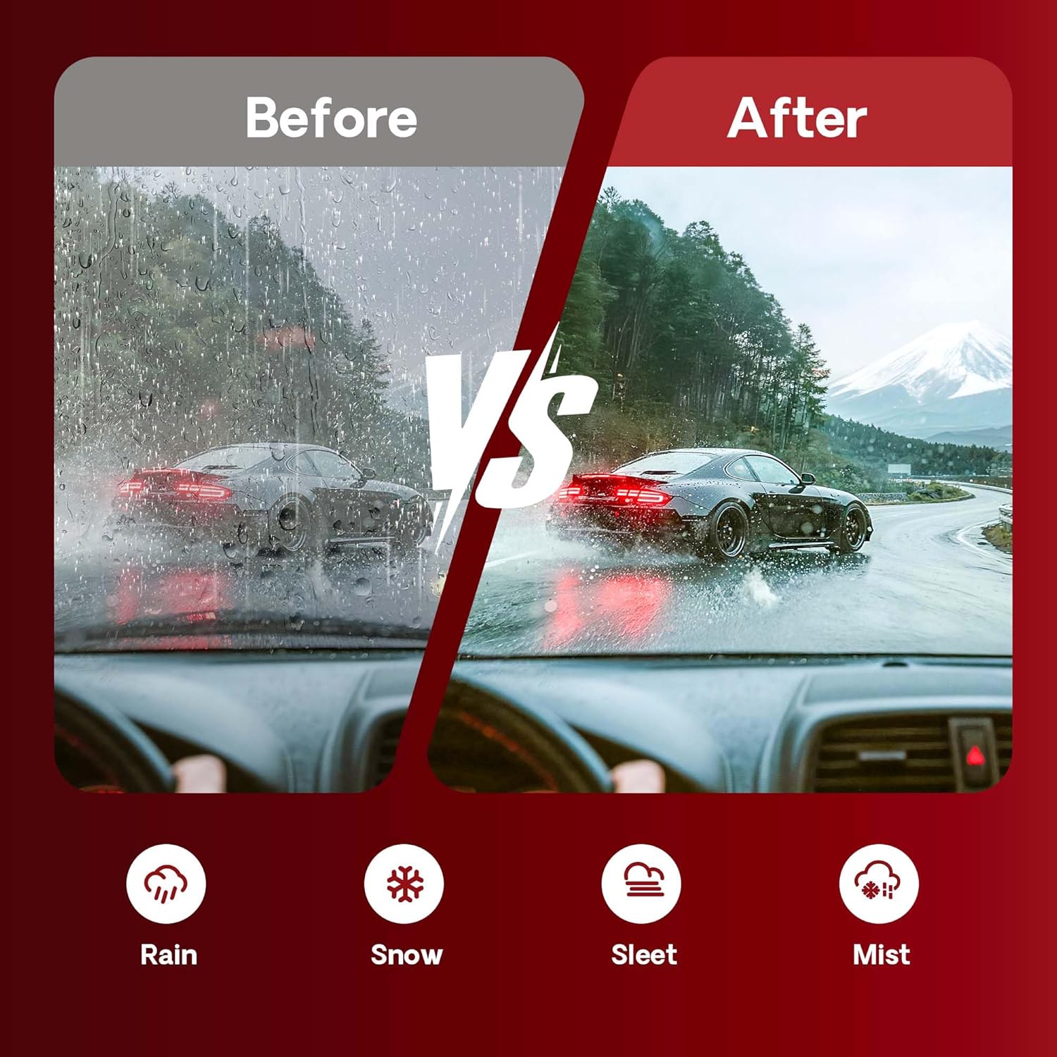 Thumbnail 3 de BERG REGEN 24" + 19" Windshield Wiper Blades (Set of 3) for Dodge Journey 2010–2020