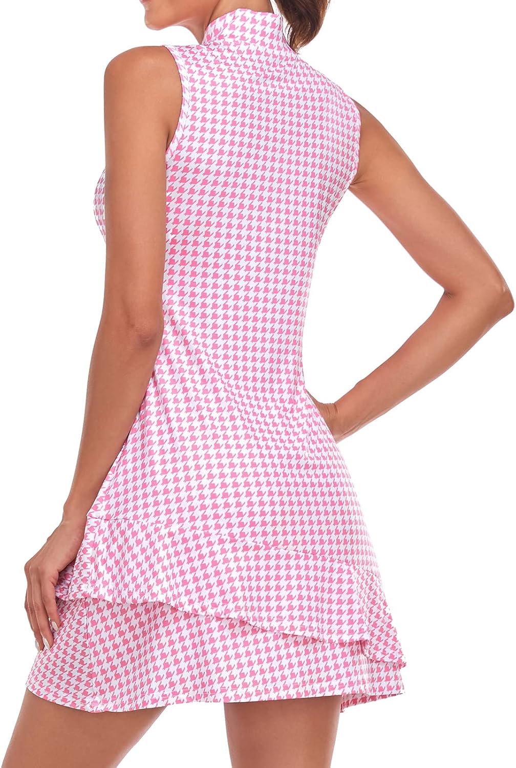 Detalle 2 de Viracy Sleeveless Tennis Dress with Shorts and Pockets – Standout Golf/Tennis Outfit