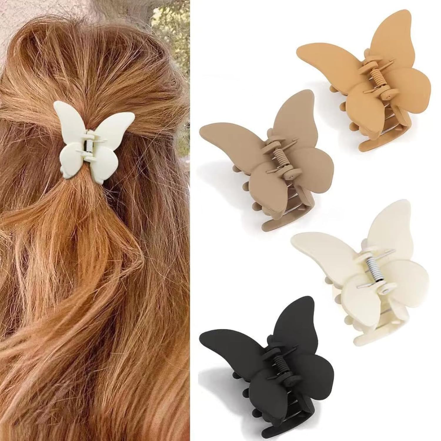 Thumbnail 4 de HairclawButterfly Krallenklammern 8er-Set 🦋