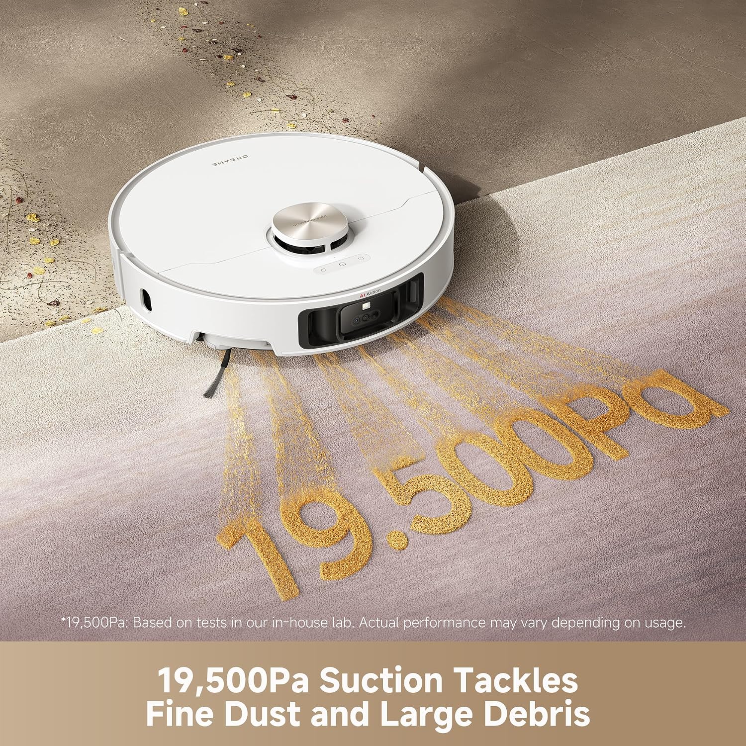 Thumbnail 4 de DREAME L50 Ultra Robot Vacuum and Mop, 19,500 Pa Suction, AI Navigation