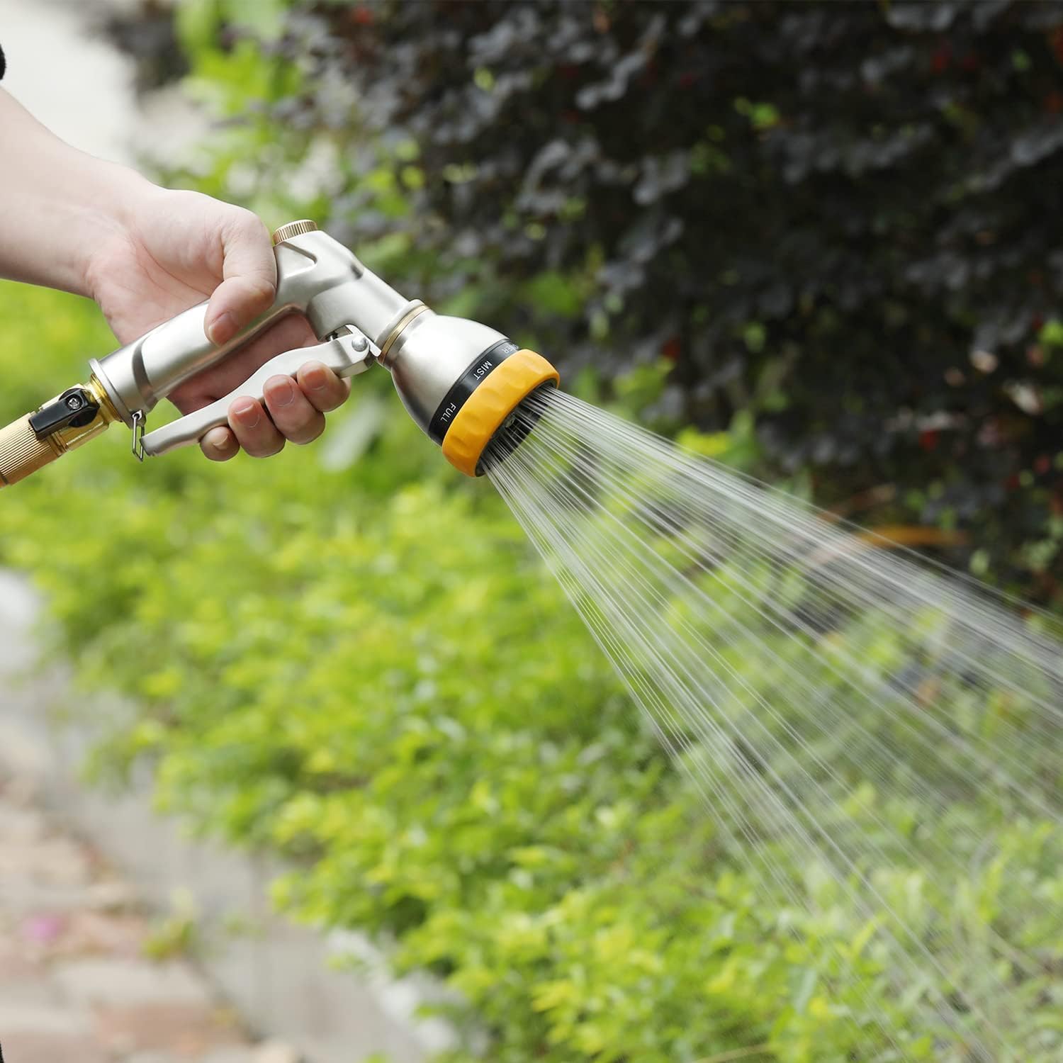 Thumbnail 1 de FANHAO Gartenbrause 7 Sprühmuster aus Metall