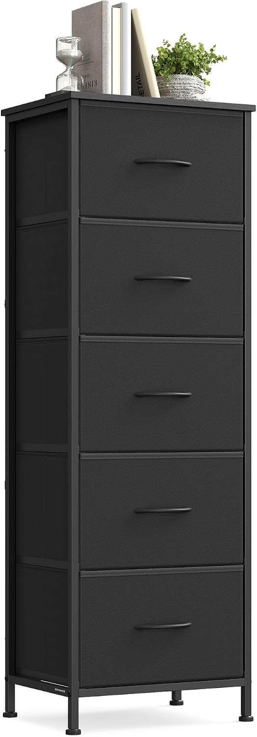Thumbnail 6 de SONGMICS BELLAH Collezione Cassettiera a 4 cassetti LGS314WH01 – Bianco Nuvola/Neve