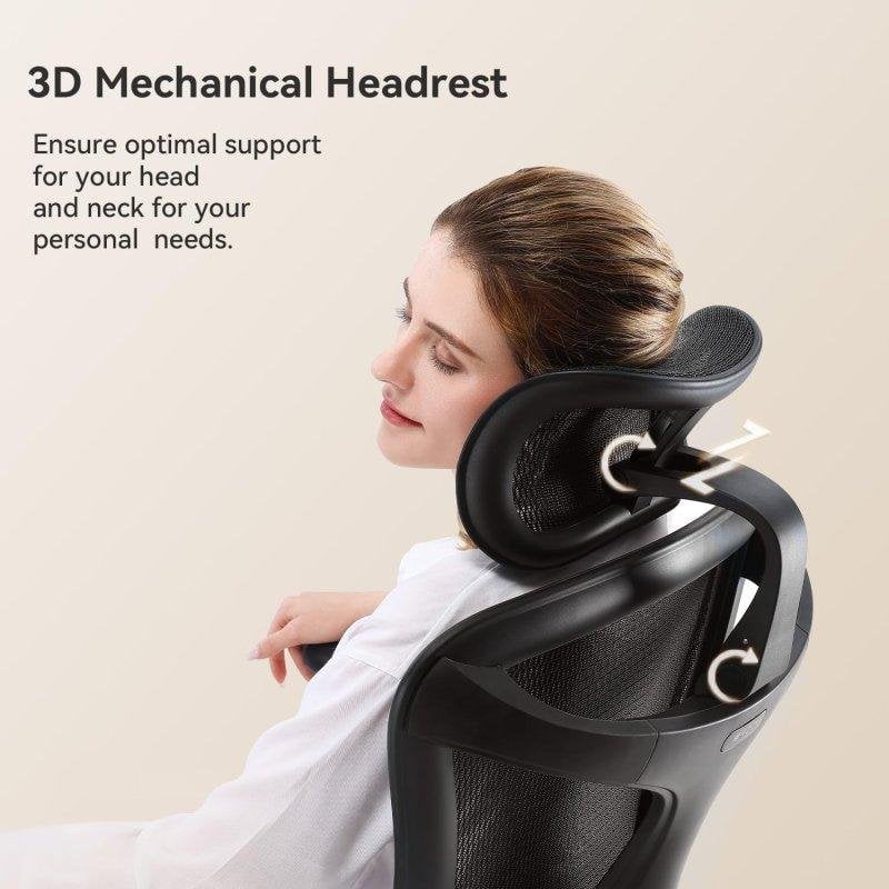 Thumbnail 2 de Silla Ergonómica Sihoo Doro C300: soporte lumbar autoajustable y malla transpirable