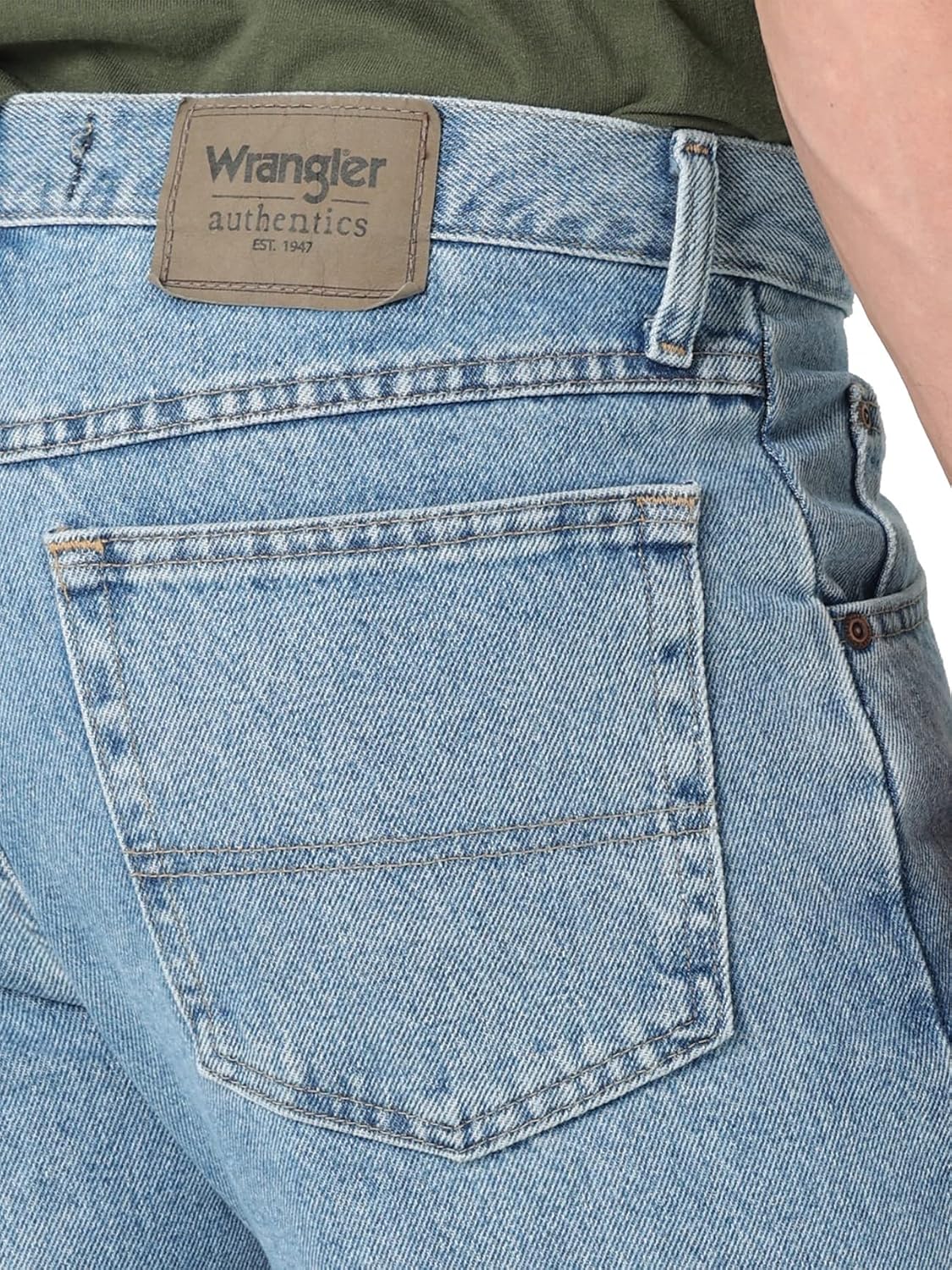 Detalle de Wrangler Authentics Zm100bn Jeans hombre ajuste regular