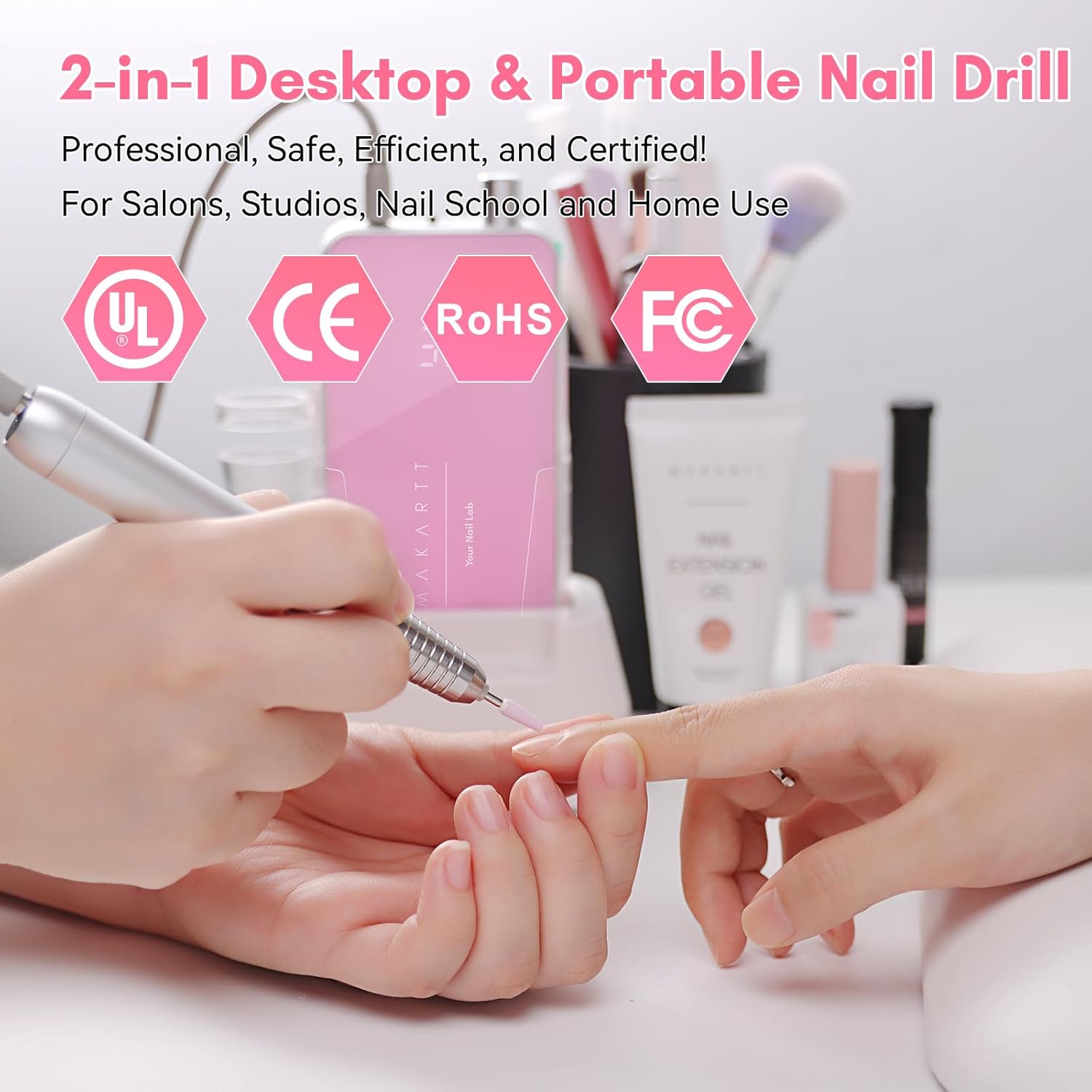 Thumbnail 1 de Makartt Nail Drill 60W Professional 💅
