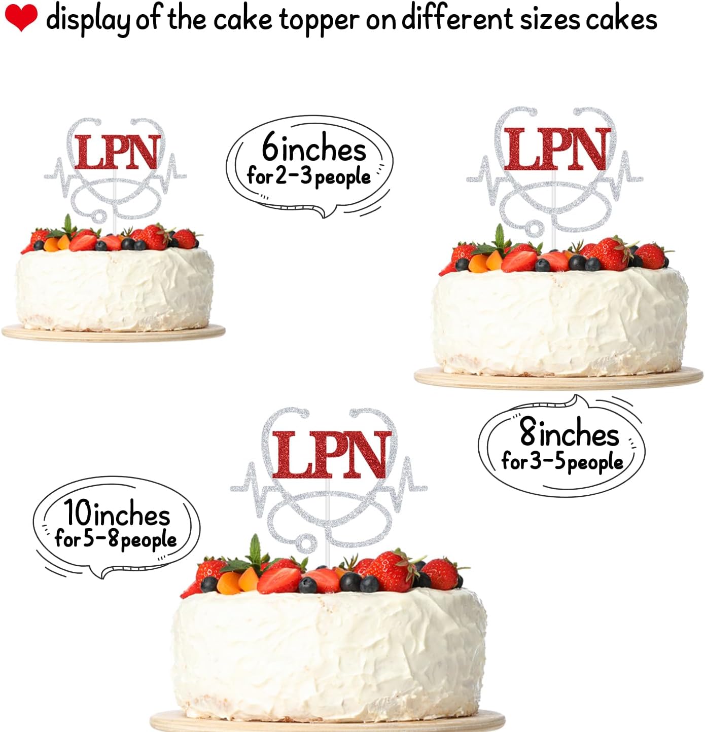 Thumbnail 5 de Jenrtvis Graduation Cake Topper 5.9-Inch