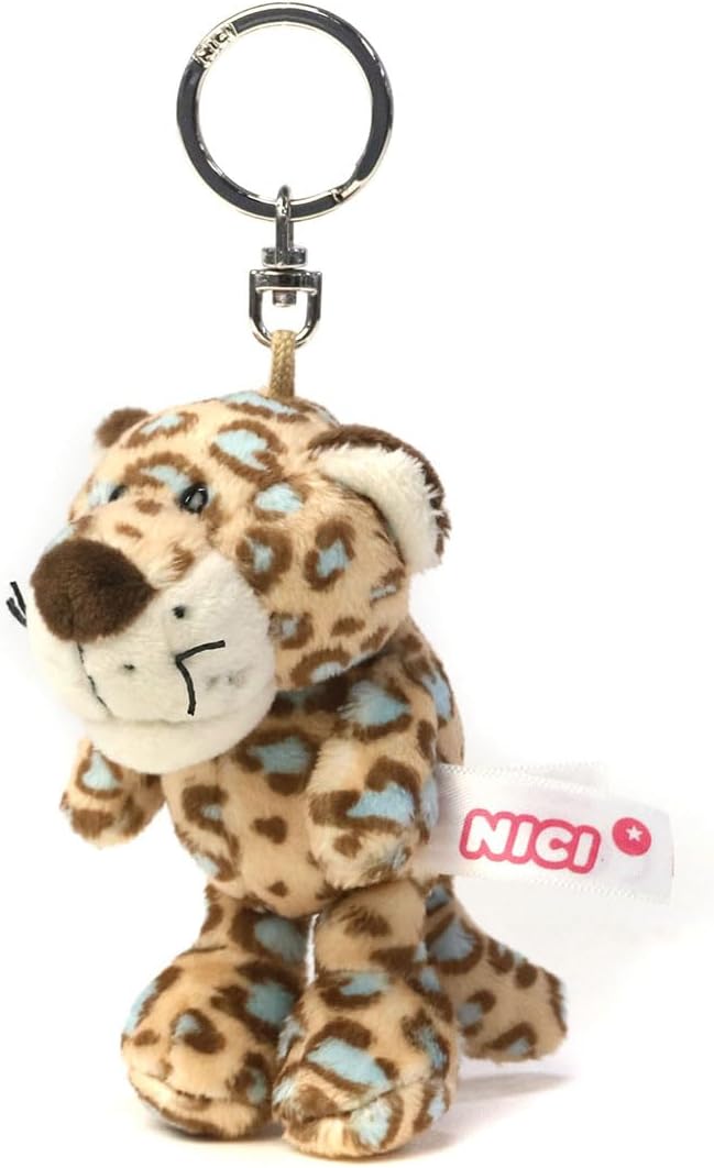 Detalle 1 de NICI(ニキ)3090378 レインボーベア キーリング 10cm ポリエステル製・マルチカラー