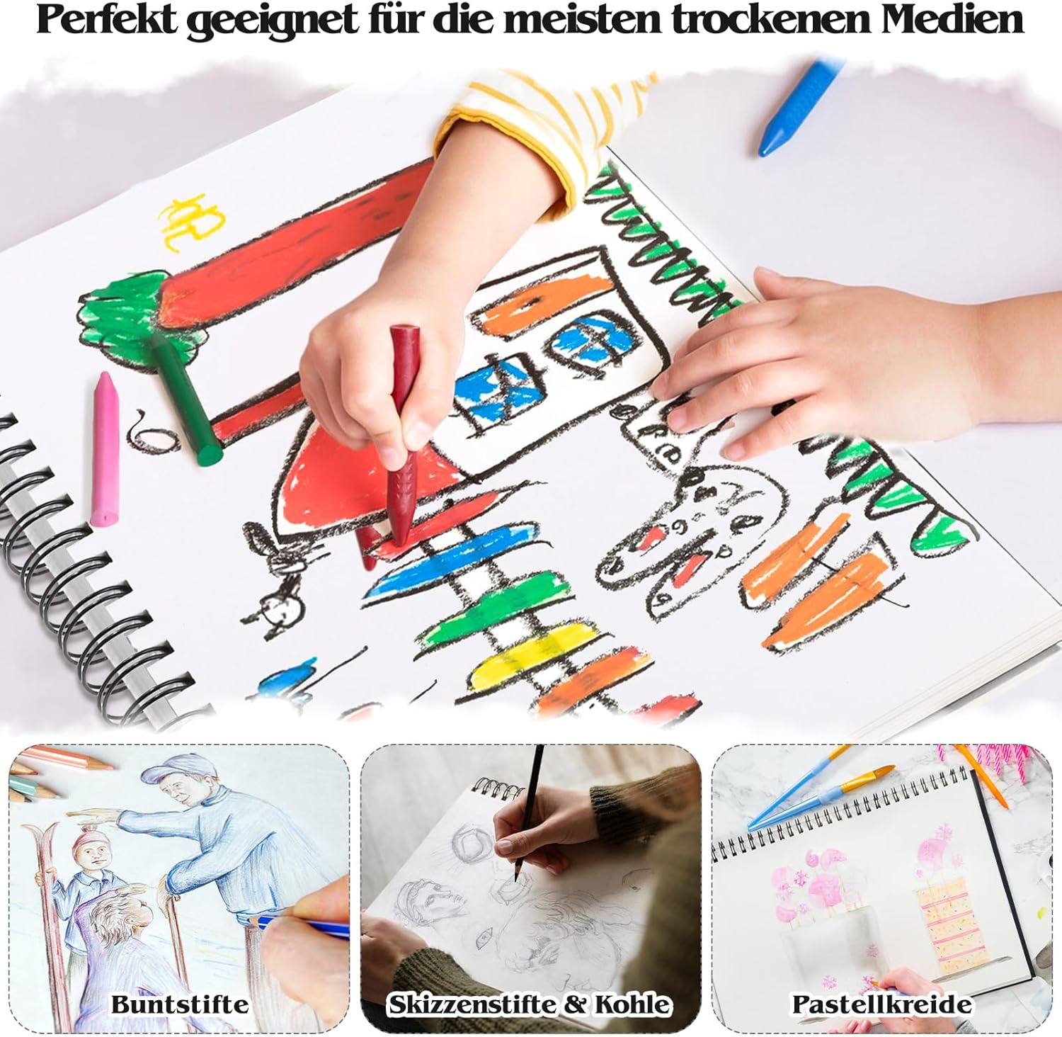 Thumbnail 5 de Skizzenbuch A4 200 g/m² 📒