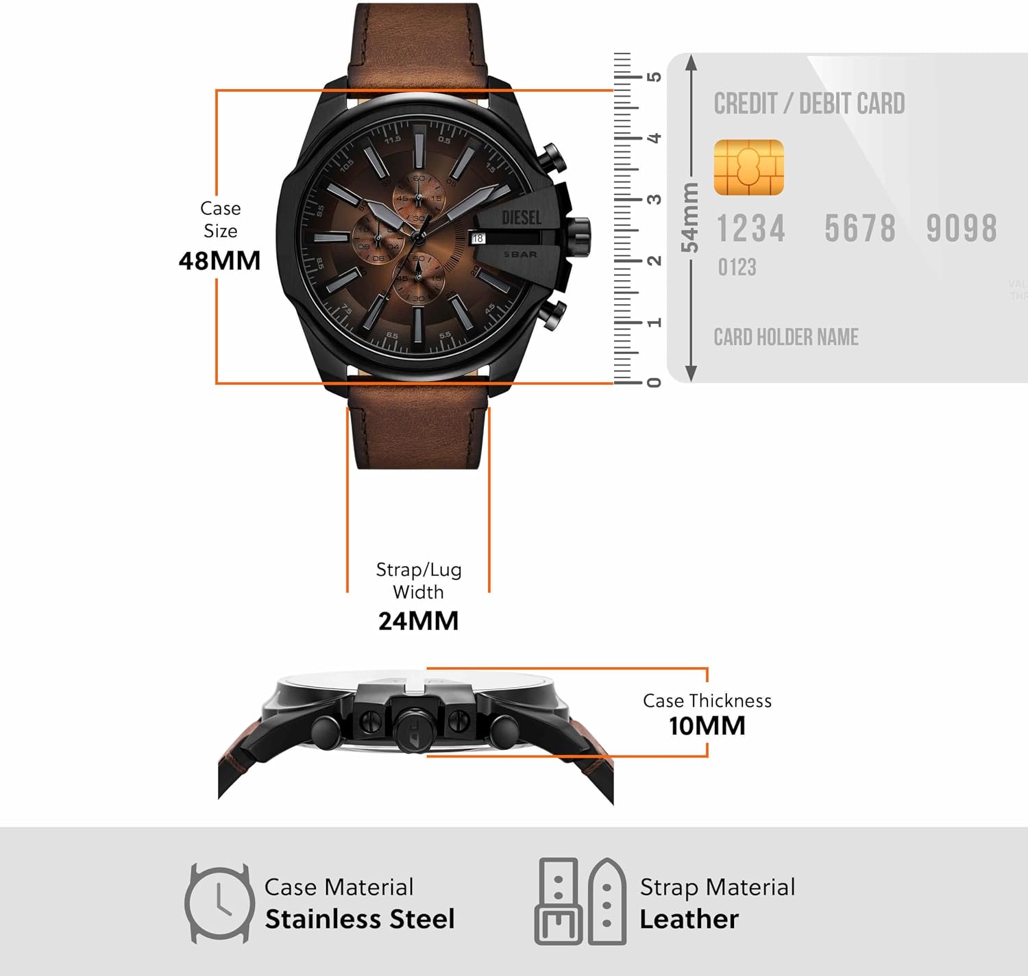Thumbnail 4 de Diesel Men's Chronograph Watch DZ4692