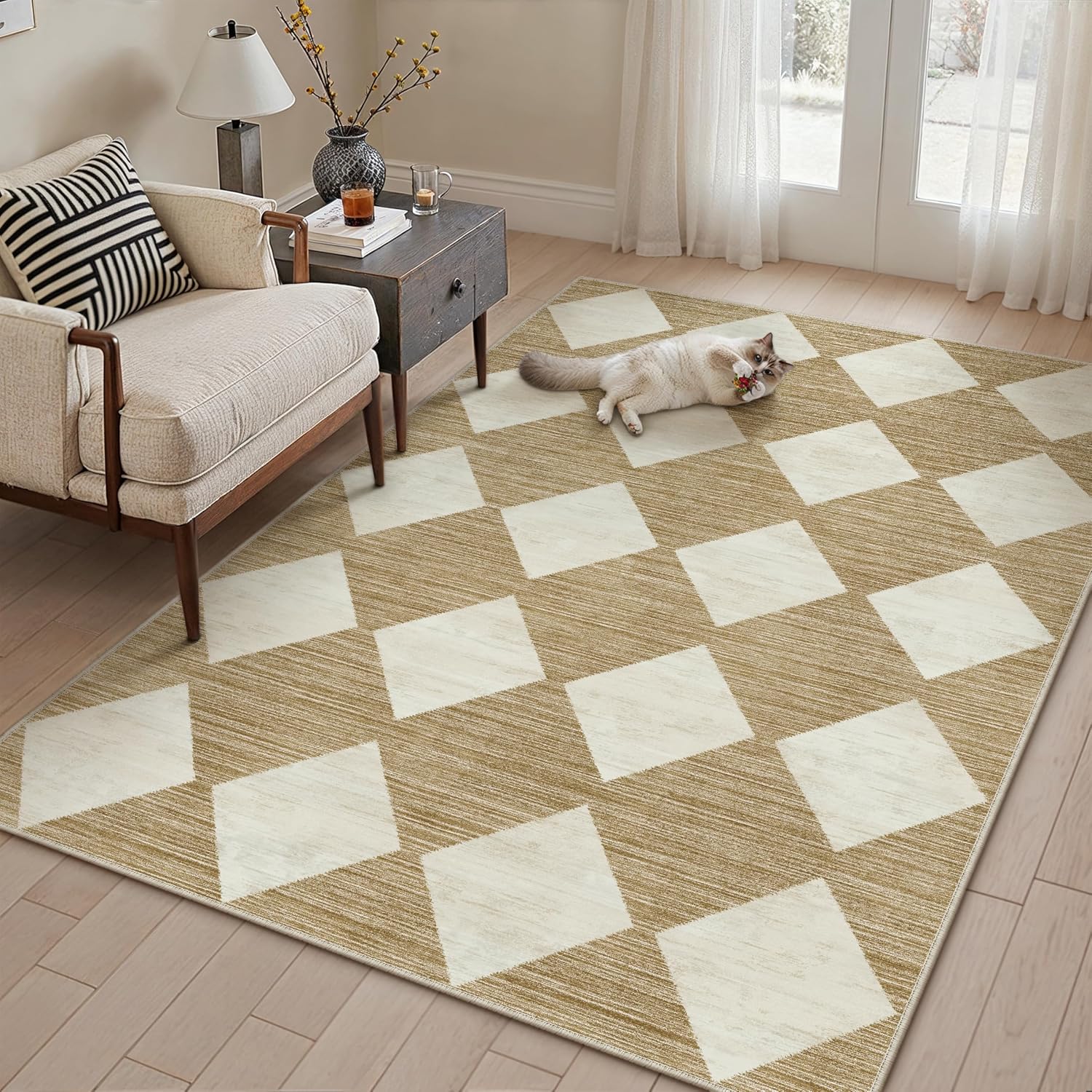 Thumbnail 6 de PureCozy Living Room Rug 200x300 cm