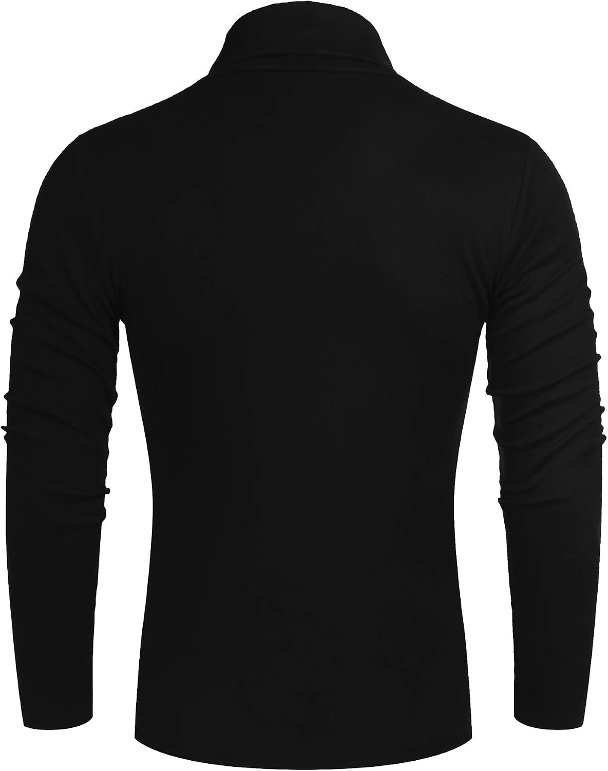 Detalle de Poriff Men's Casual Slim Fit Turtleneck Sweater