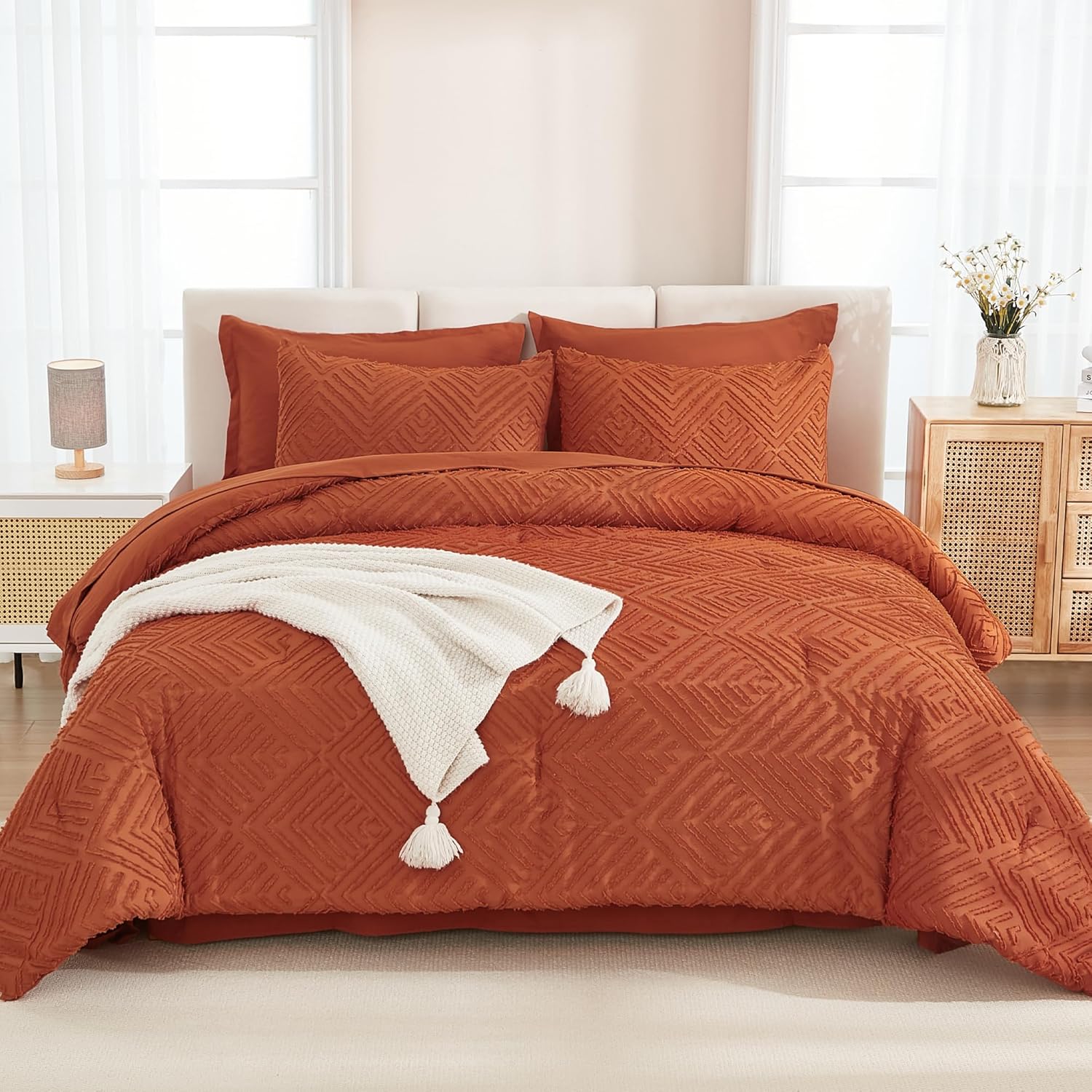 Thumbnail 2 de Andency King Size Comforter Set 7-piece