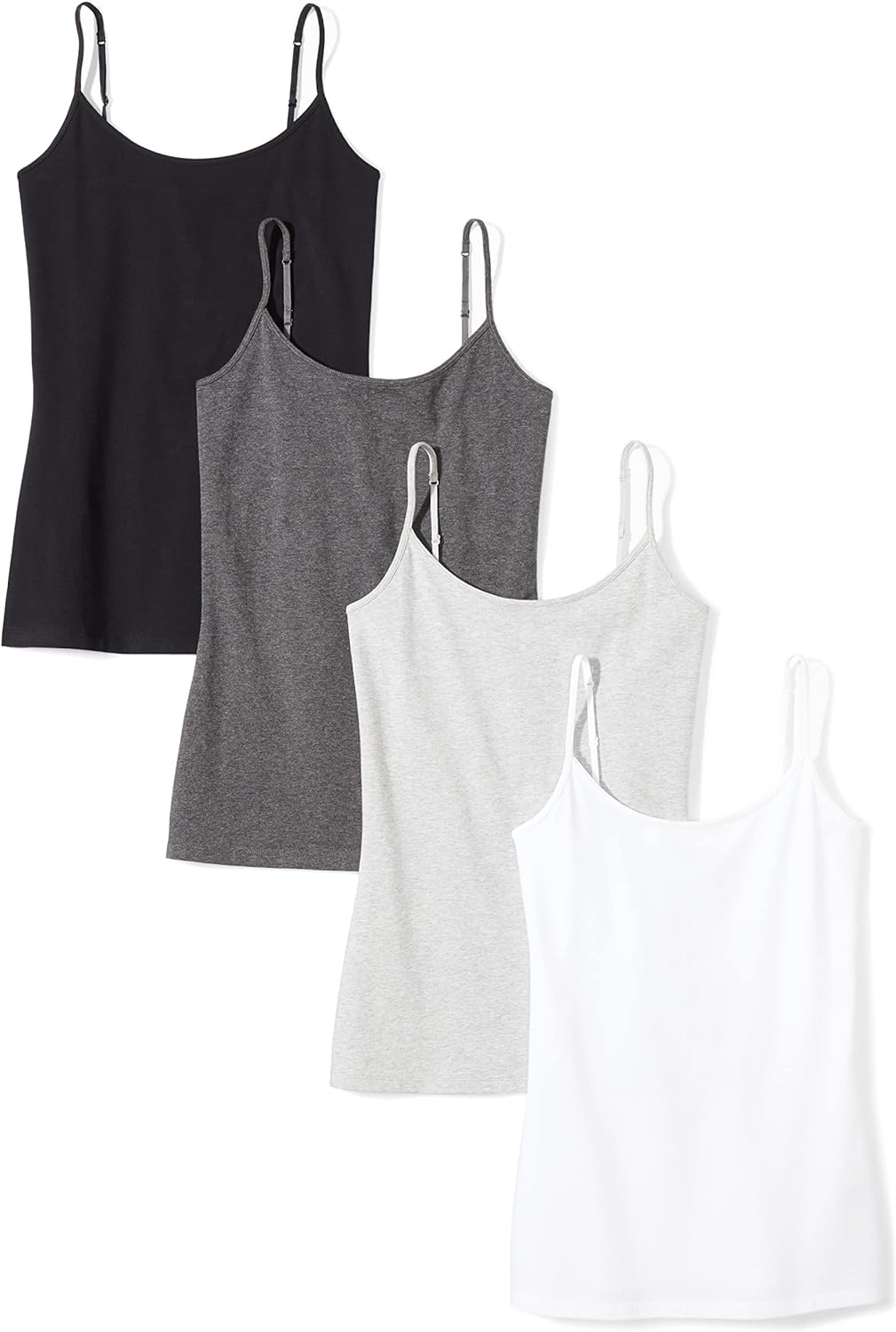 Detalle de Amazon Essentials Femme Caraco coupe légèrement cintrée en coton et jersey