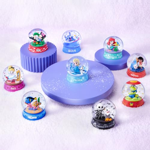 Detalle de Mini Brands Mini Snow Globe Disney Capsule Series 1 (2 PACK) by ZURU