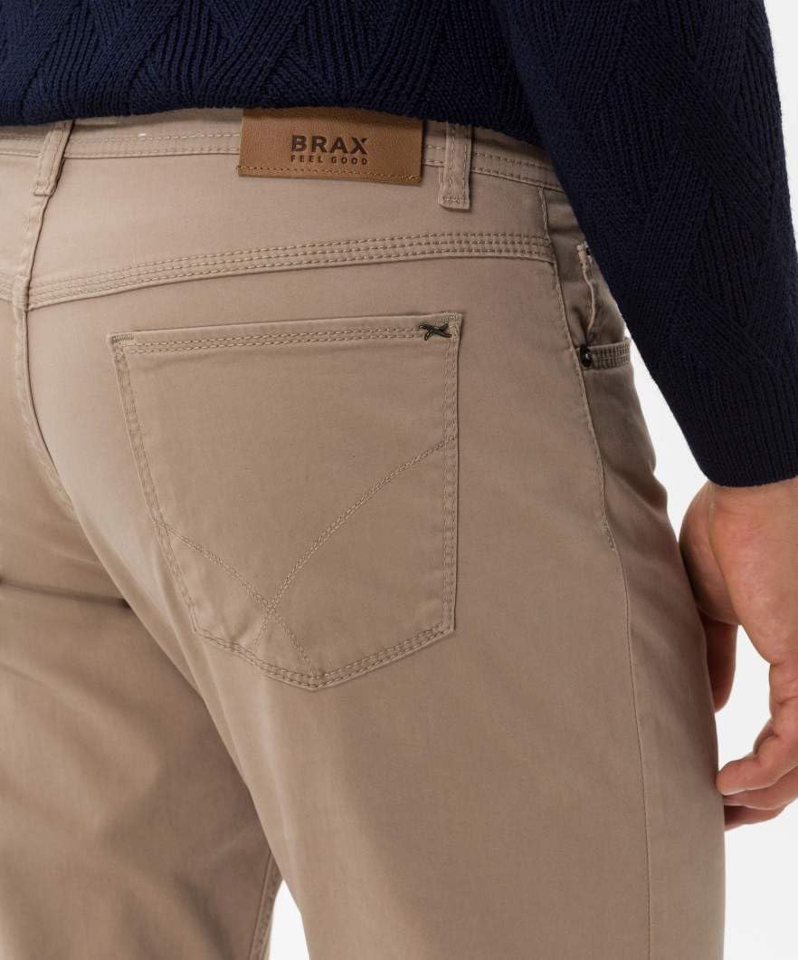 Detalle 2 de BRAX Herren Hose Style Cooper Fancy All Season – Five-Pocket-Jeans mit Perma-Effekt