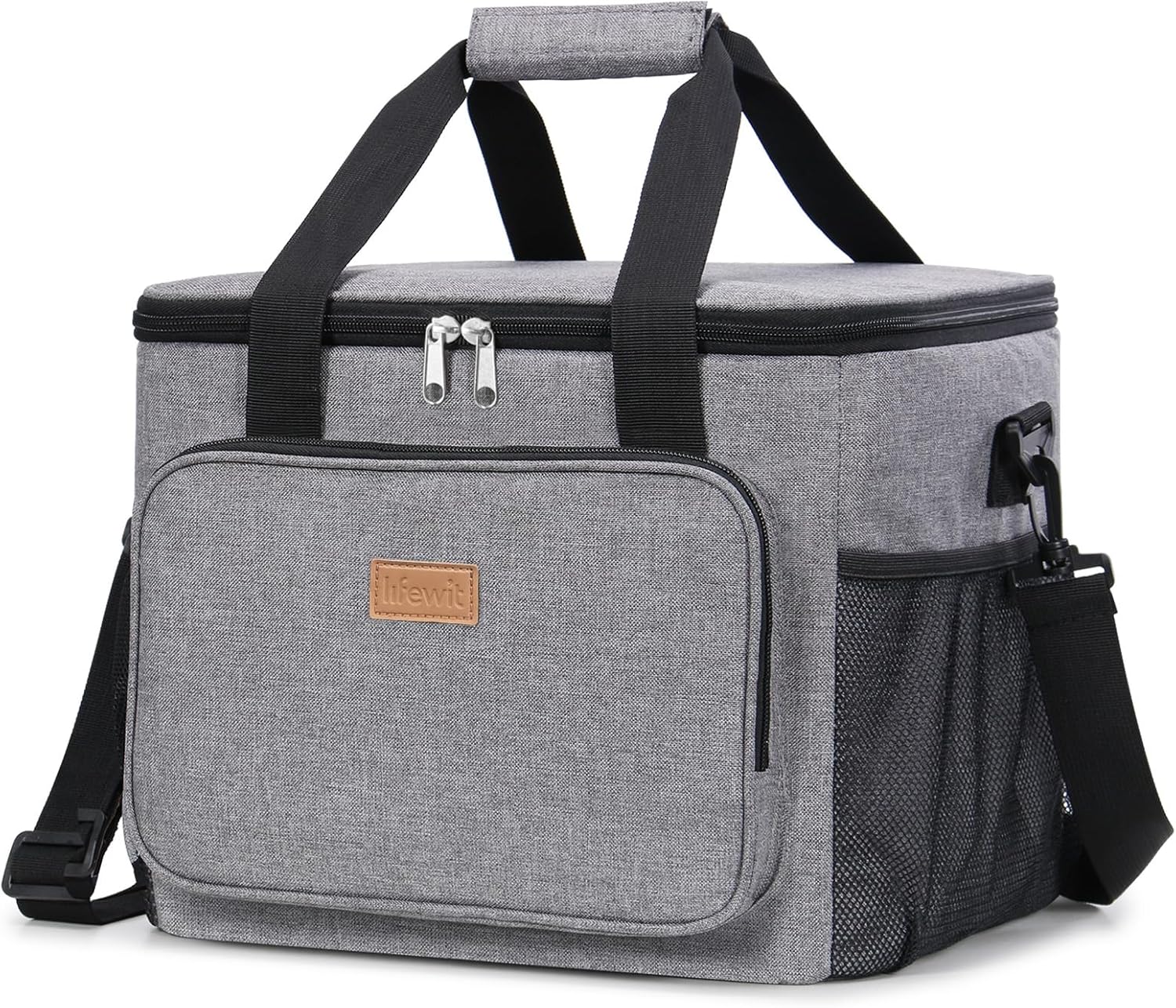 Detalle 2 de Lifewit 15L 24 Dosen Kühltasche – kompakt, wasserfest und vielseitig einsetzbar