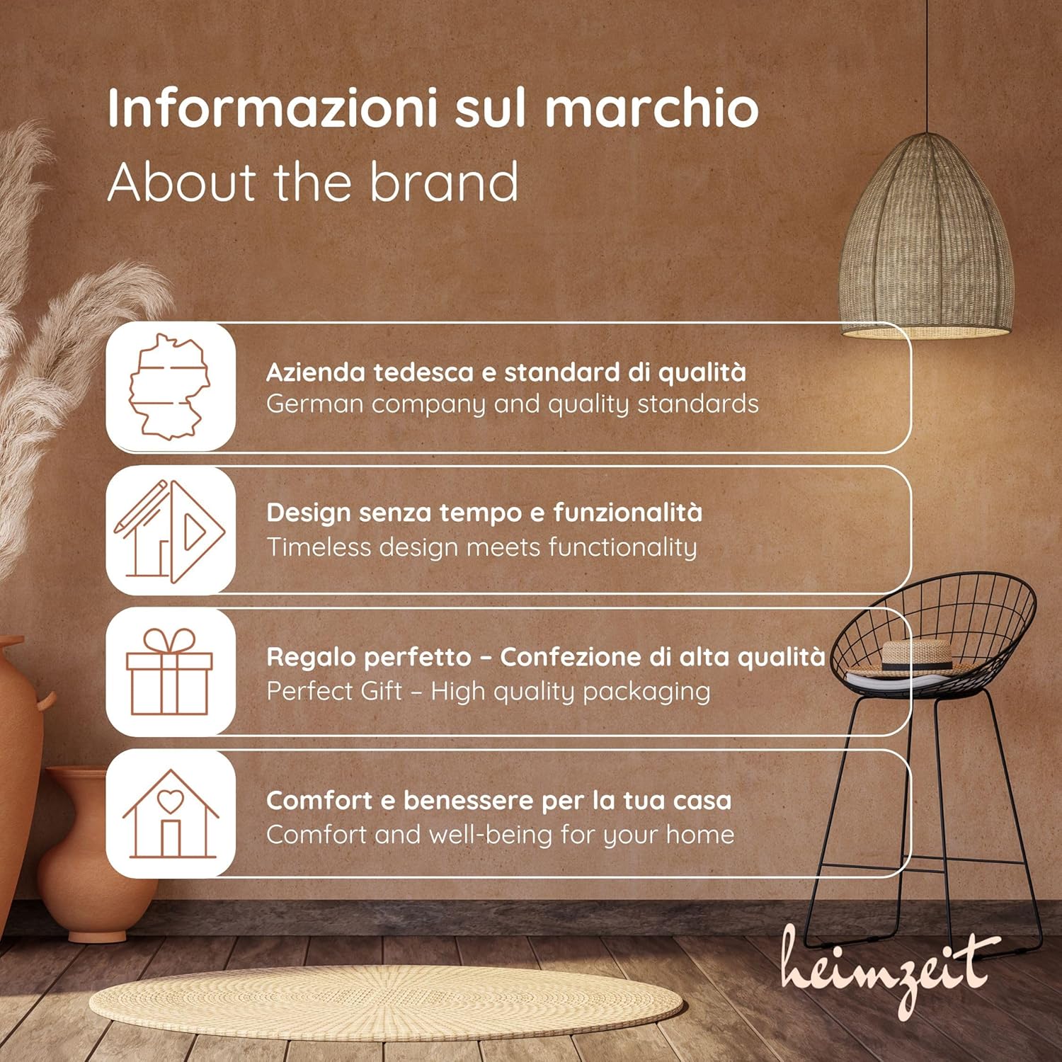 Thumbnail 6 de heimzeit Pomelli Armadio Cone per Porte, Cassetti e Comodini in Alluminio – 8 Pezzi, Bianco