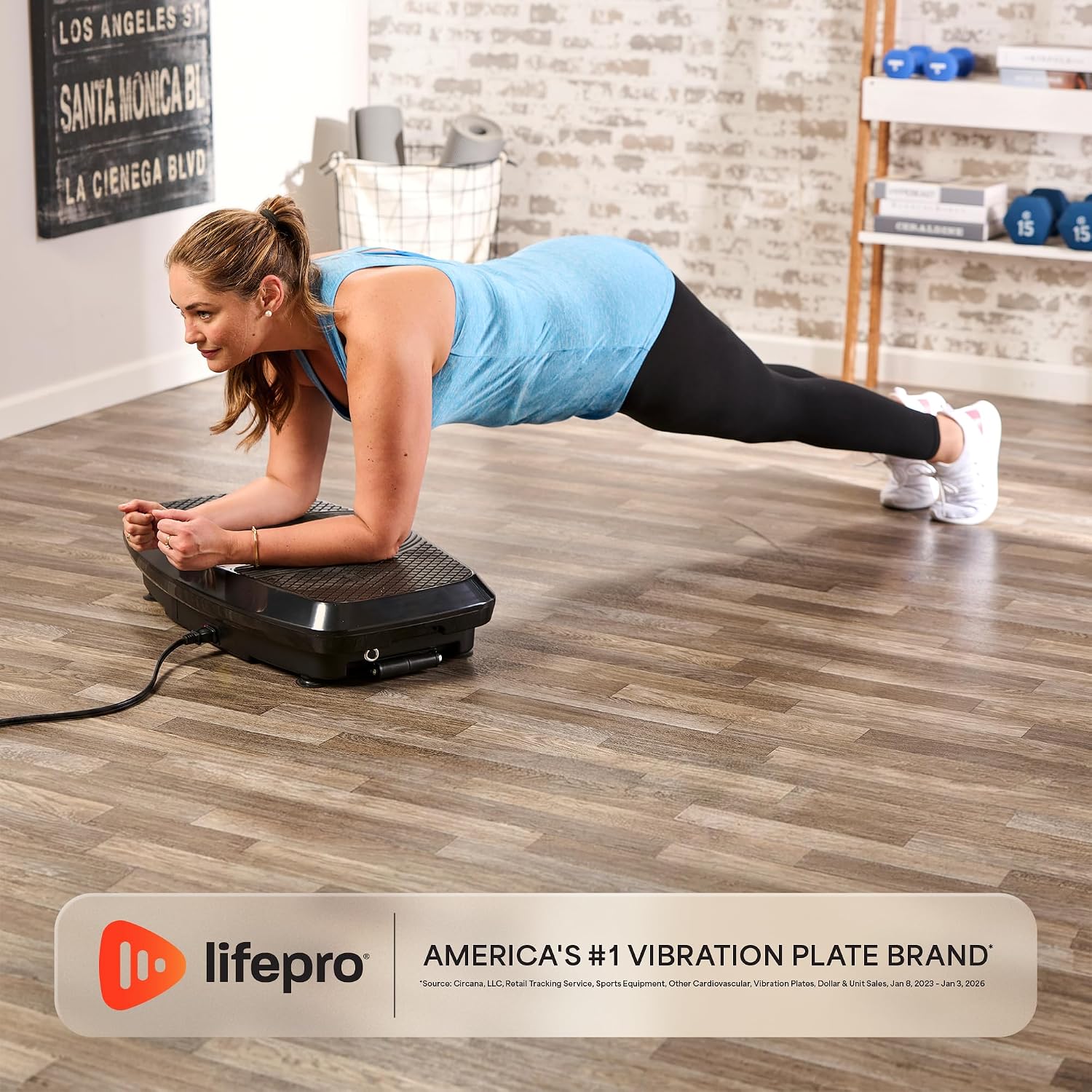Detalle de Lifepro Vibration Plate Exercise Machine