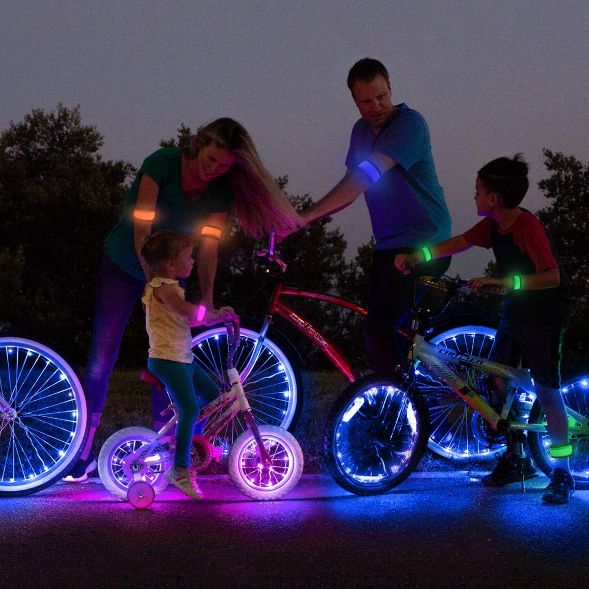 Thumbnail 5 de LOBKIN Braccialetti Luminosi LED 6 pezzi